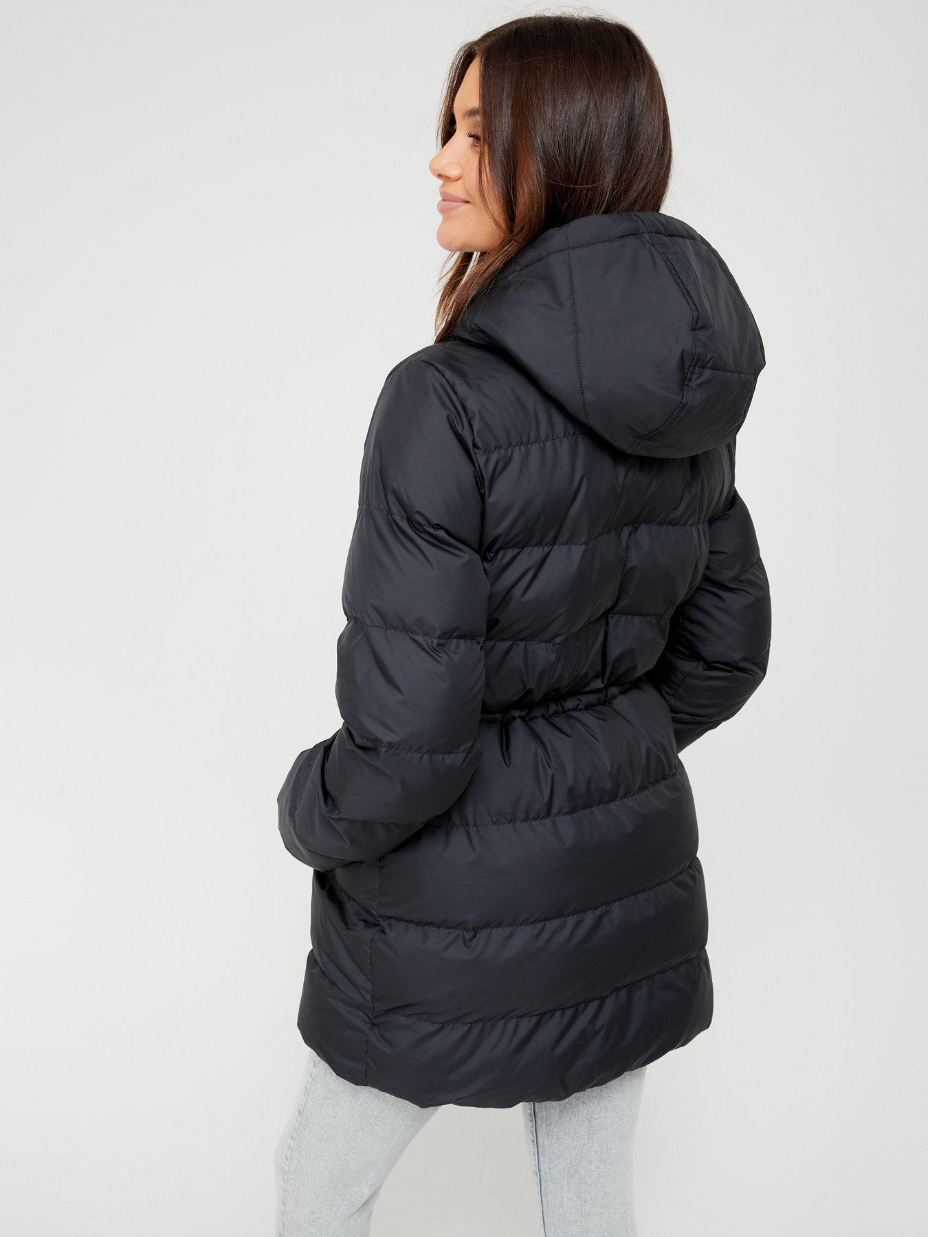 Levi's kerri puffer coat caviar clearance black