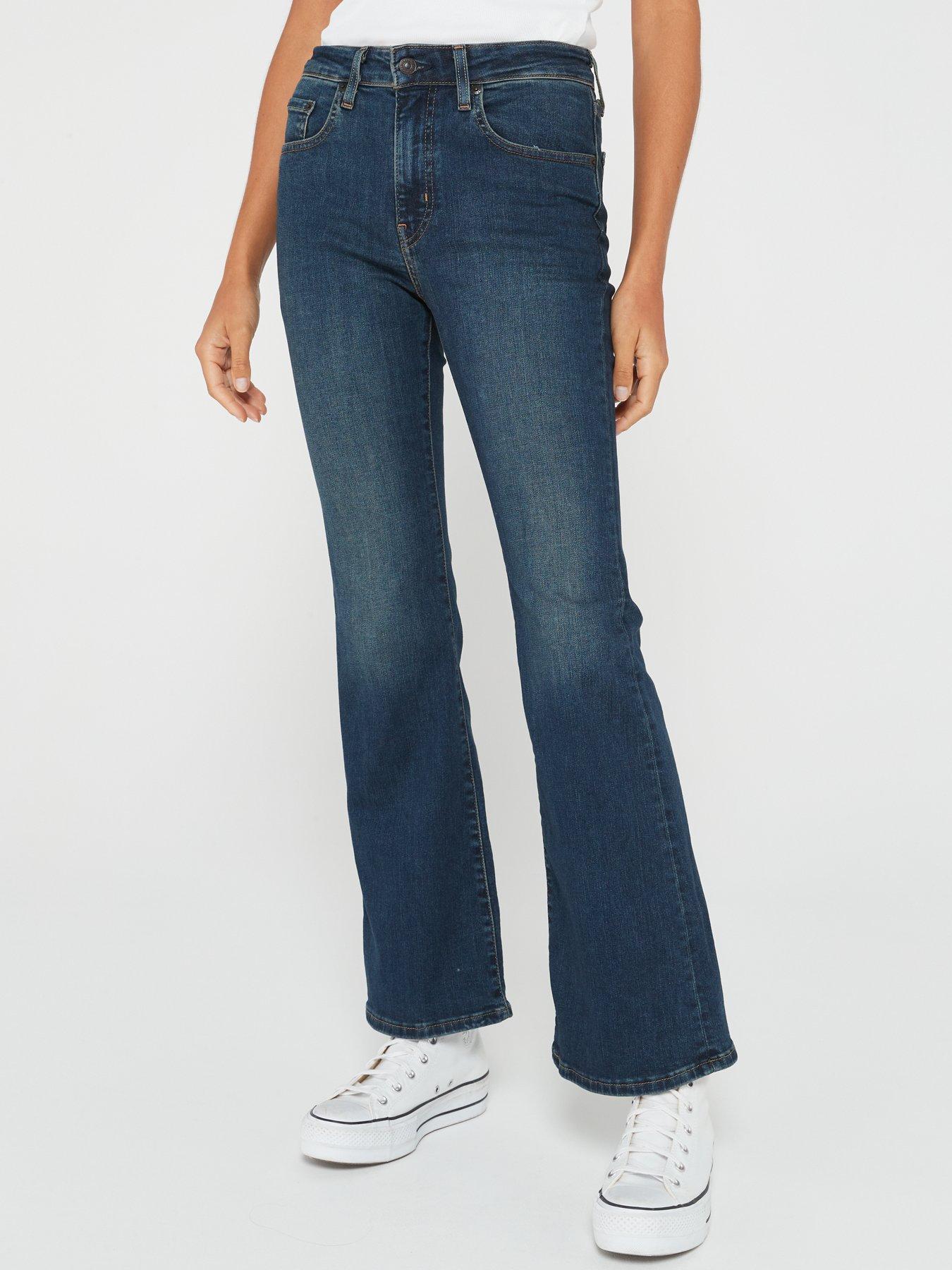 undefined 726 High-rise Flare Jeans - Blue Swell