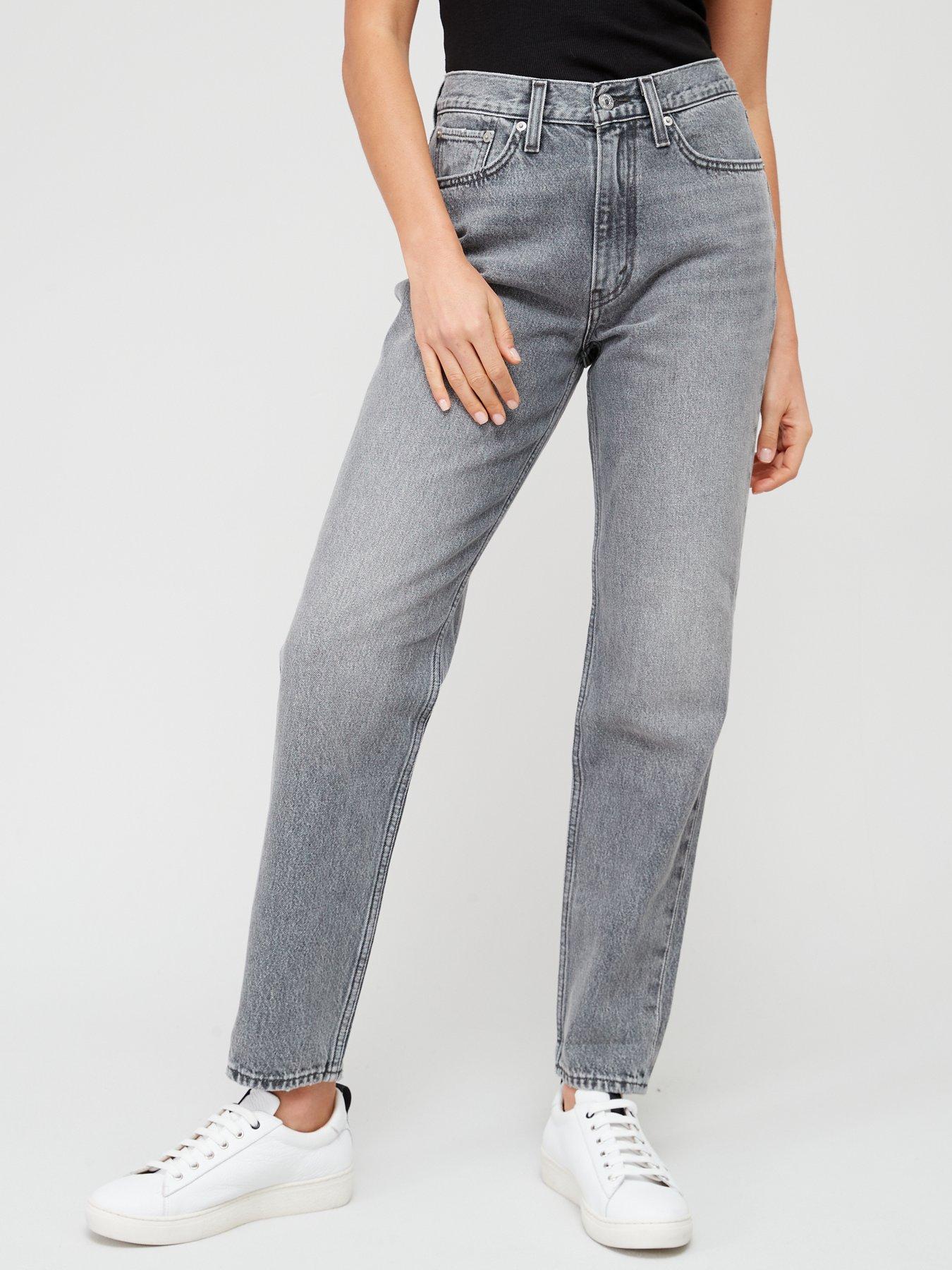 Levi's® 80S MOM - Jeans Tapered Fit - what once was/grey denim 