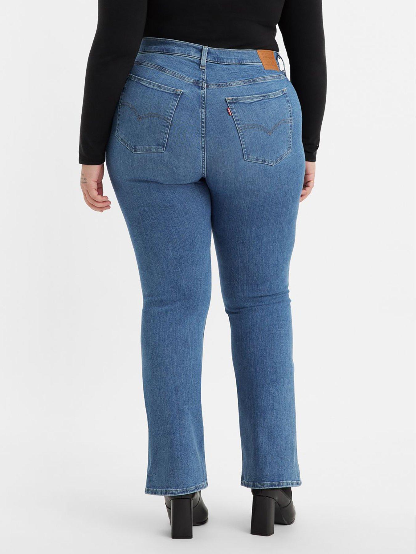 725™ High Rise Bootcut Jeans (plus Size) - Blue