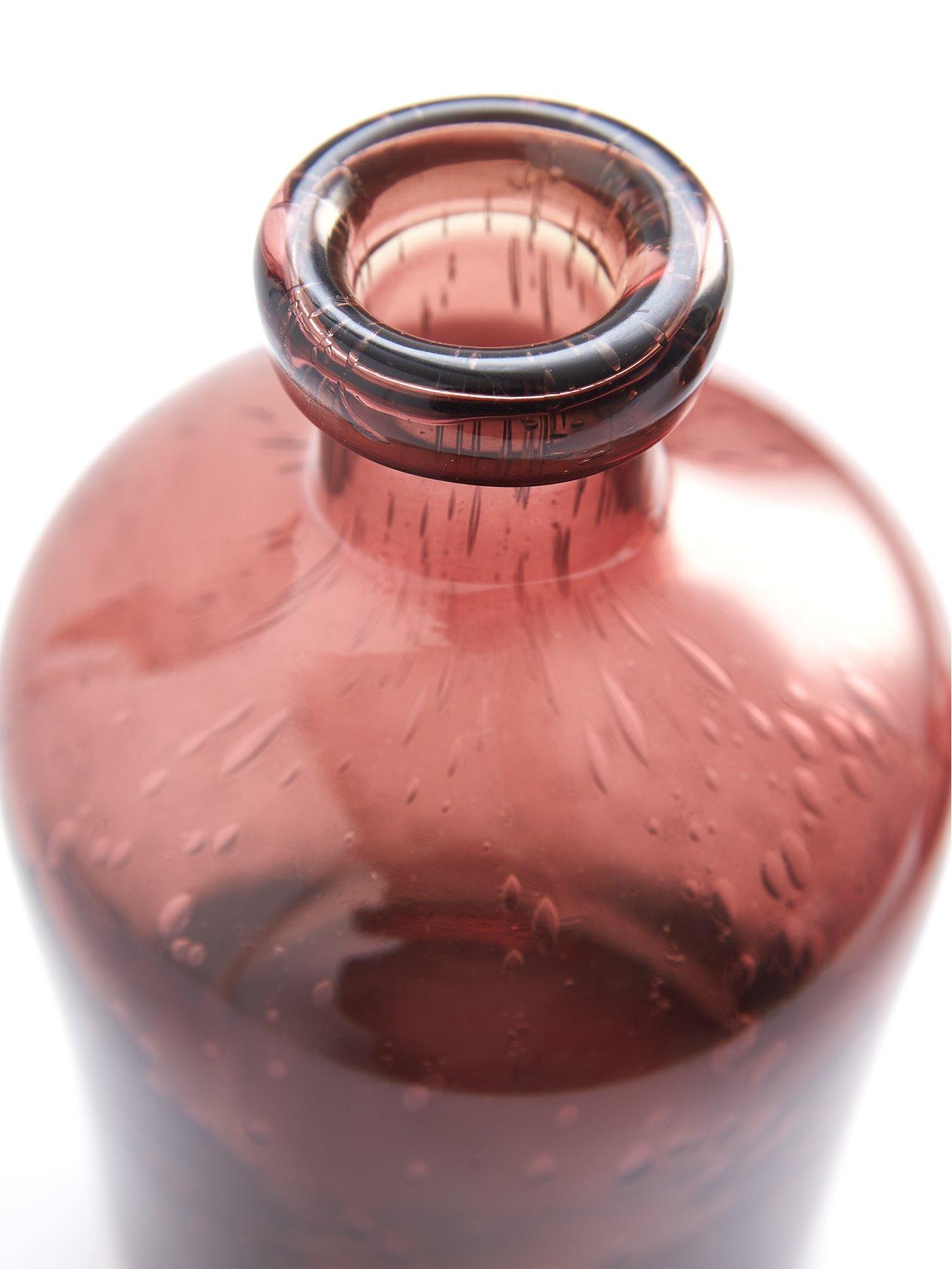 Image 4 of 5 of Very Home Set Of 2 Bubble Glass Bottles