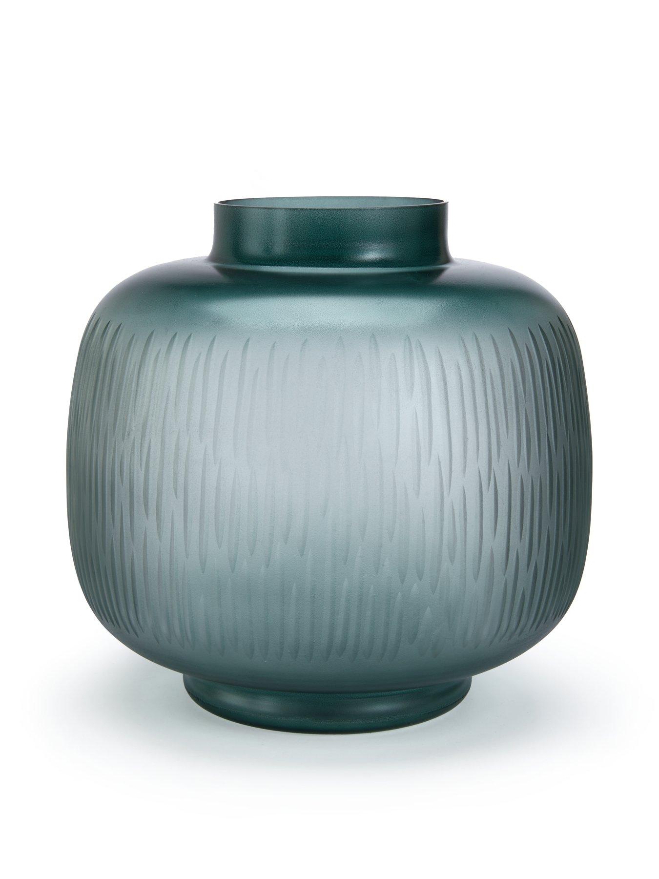Image 2 of 6 of Very Home Etched Glass Vase&nbsp;