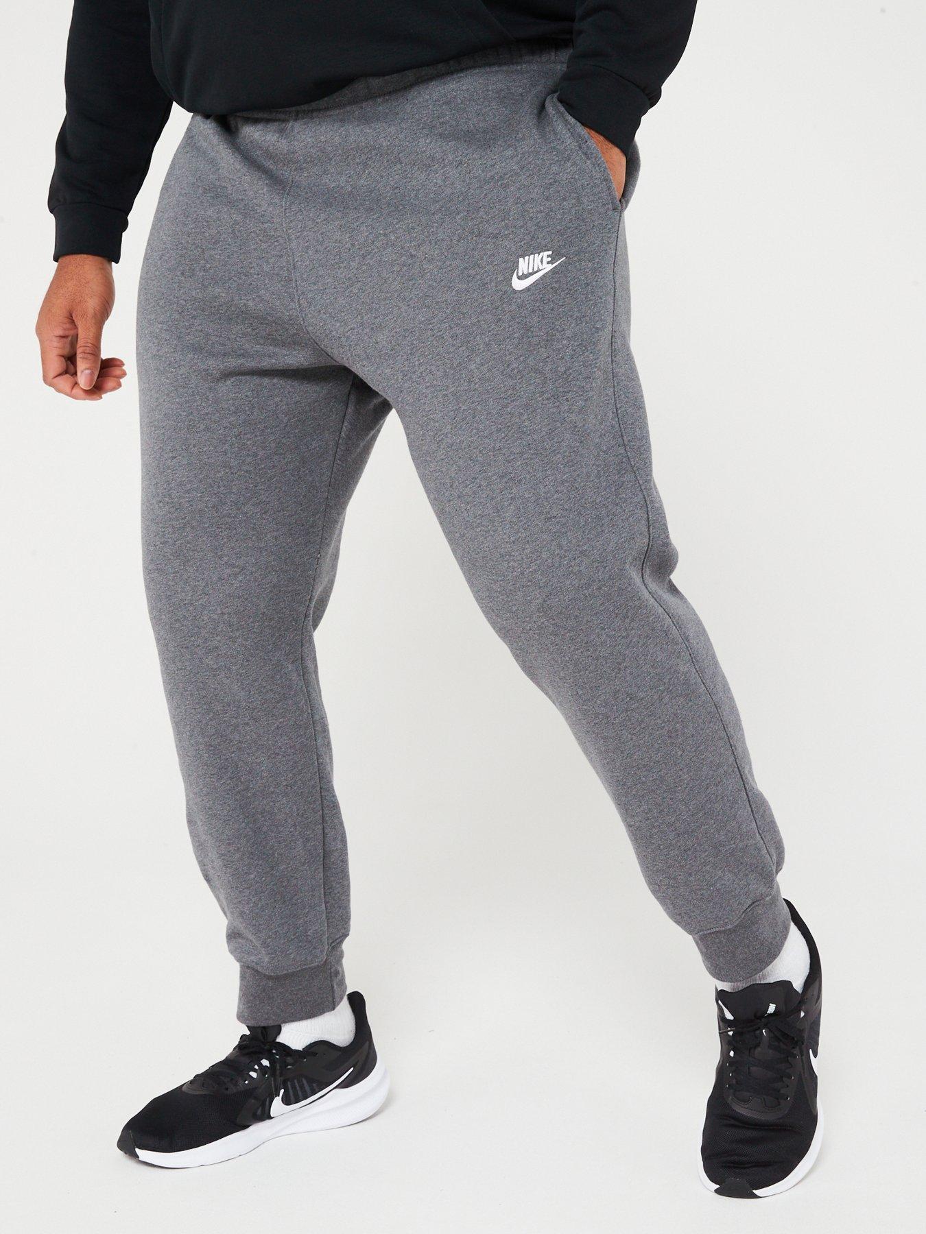 Nike club fleece discount joggers grey medium