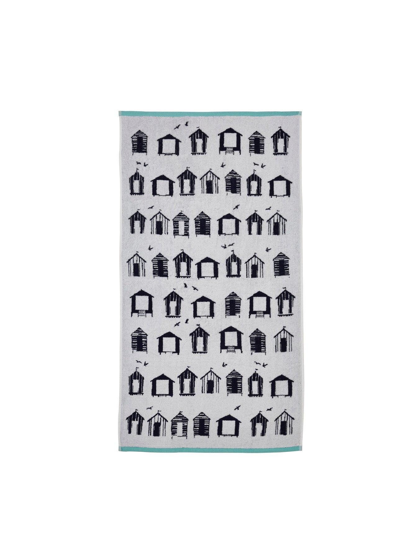 Image 2 of 4 of Fusion Beach Huts Reversible Towel Range