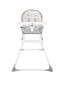 Product photograph of My Babiie Samantha Faiers Safari Compact Highchair from very.co.uk