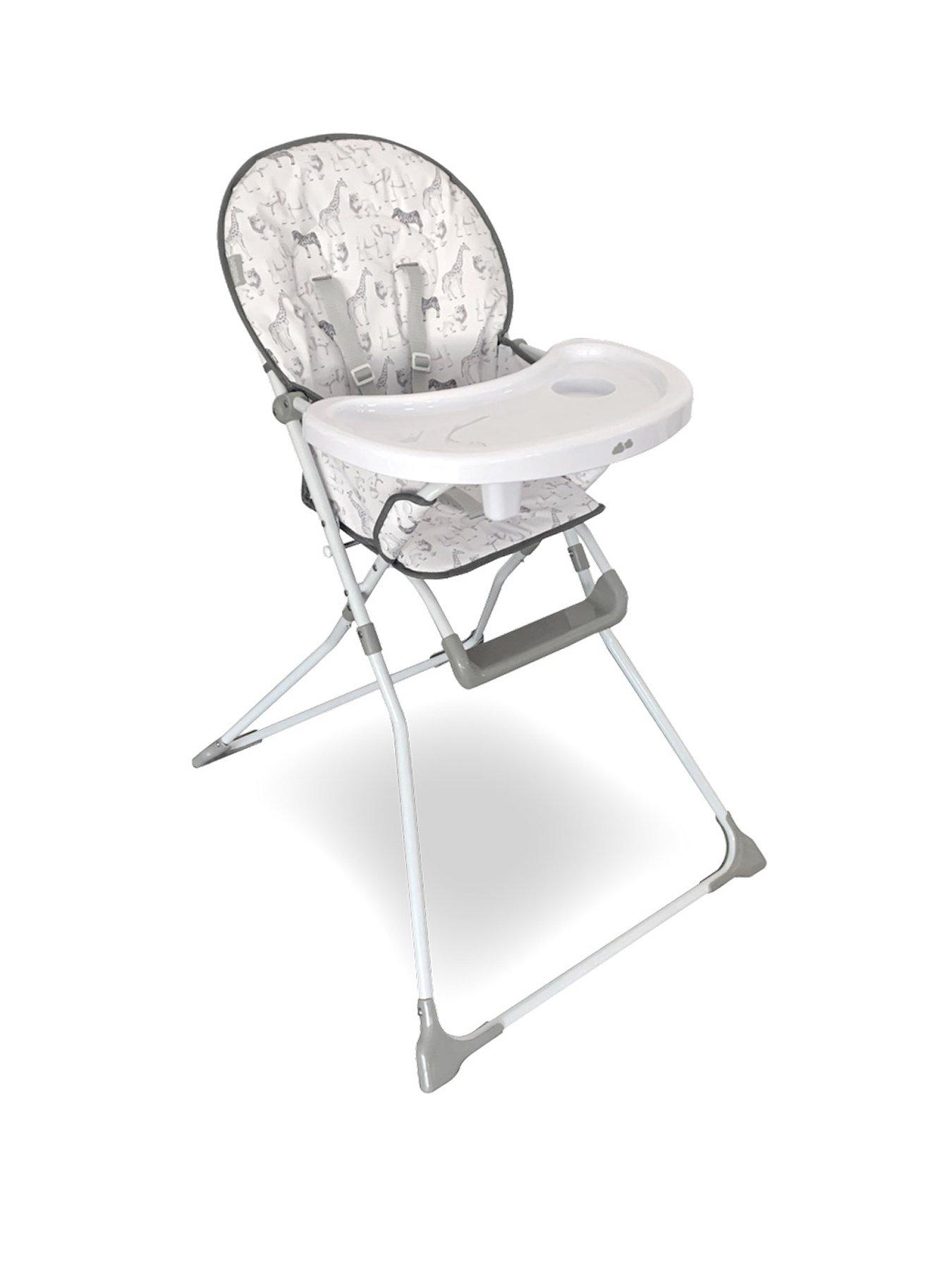 Product photograph of My Babiie Mbhc1 Samantha Faiers Safari Compact Highchair from very.co.uk