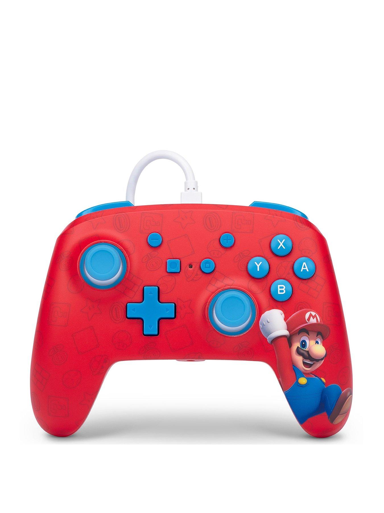 Enhanced Wired Controller For Nintendo Switch - Woo Hoo Mario