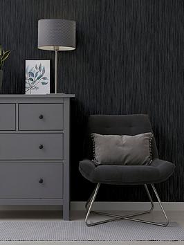 Product photograph of Arthouse Stardust Black Wallpaper from very.co.uk