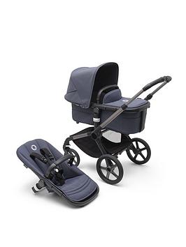 Bugaboo Fox 5 Complete Stroller Graphite/Stormy Blue