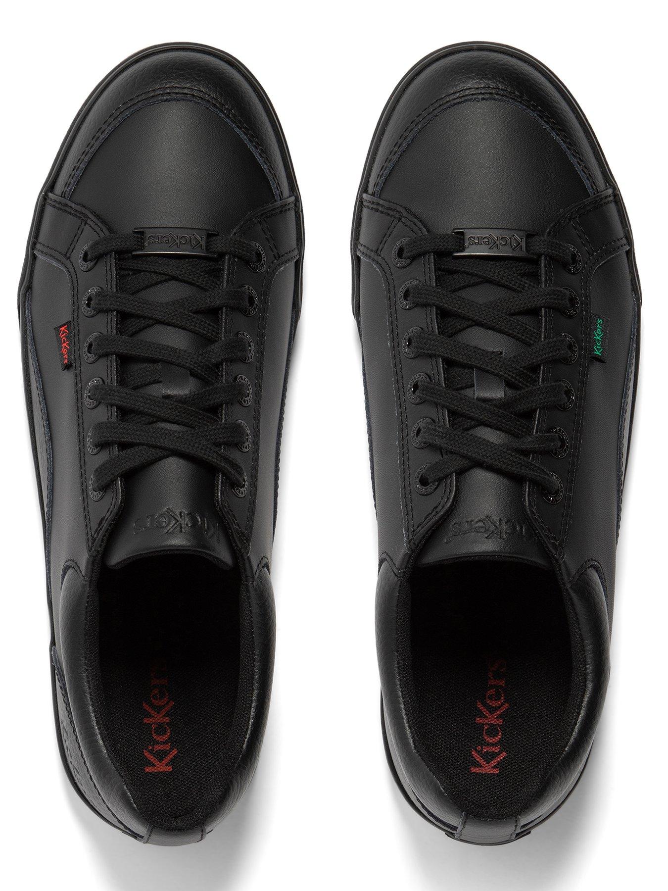 Image 4 of 6 of Kickers Tovni Lo Mix Shoe - Black