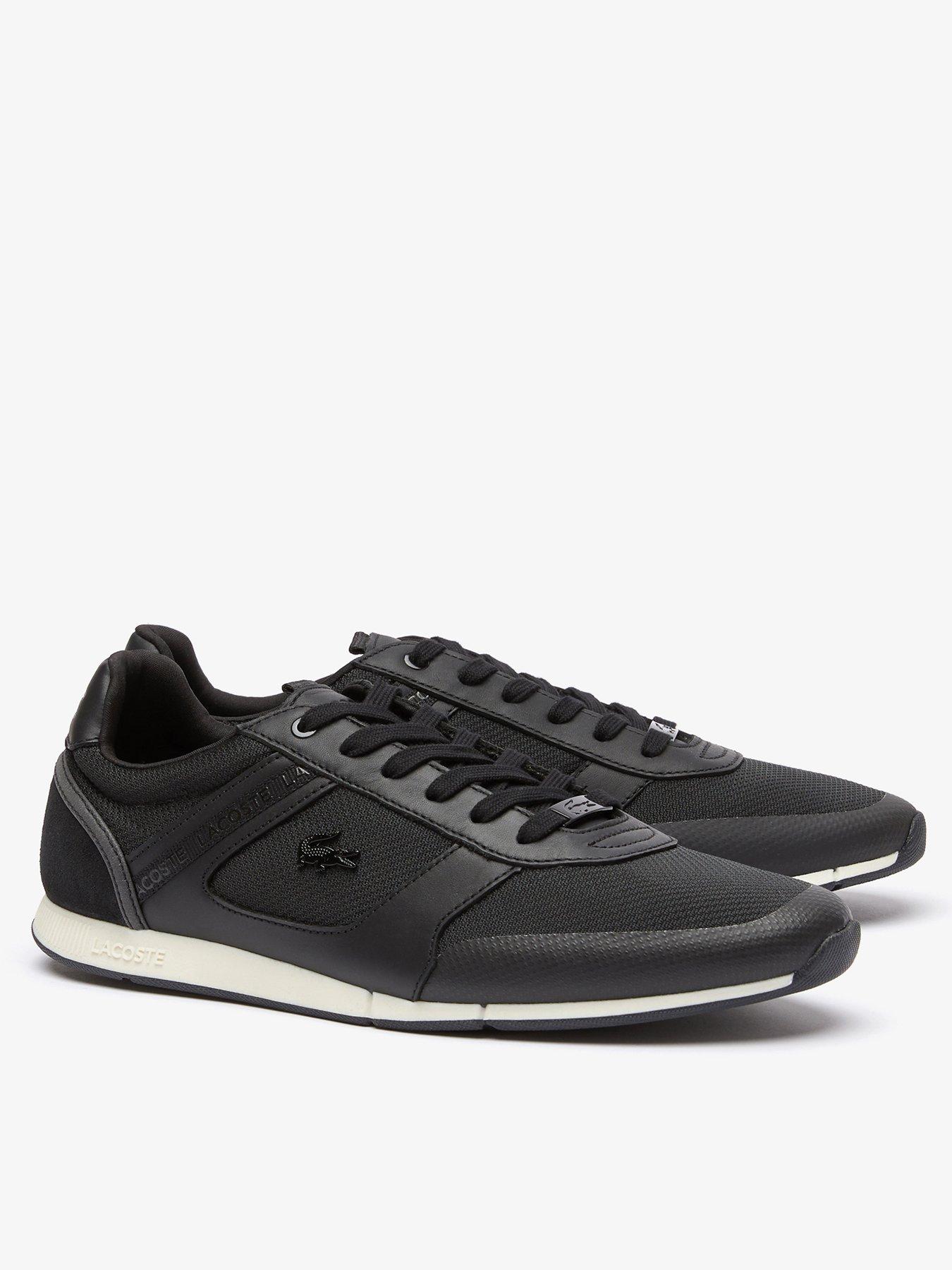 Lacoste mens menerva store trainers black