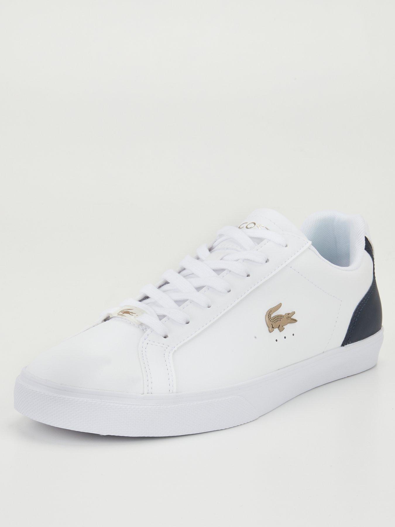 Lacoste lerond trainers deals navy