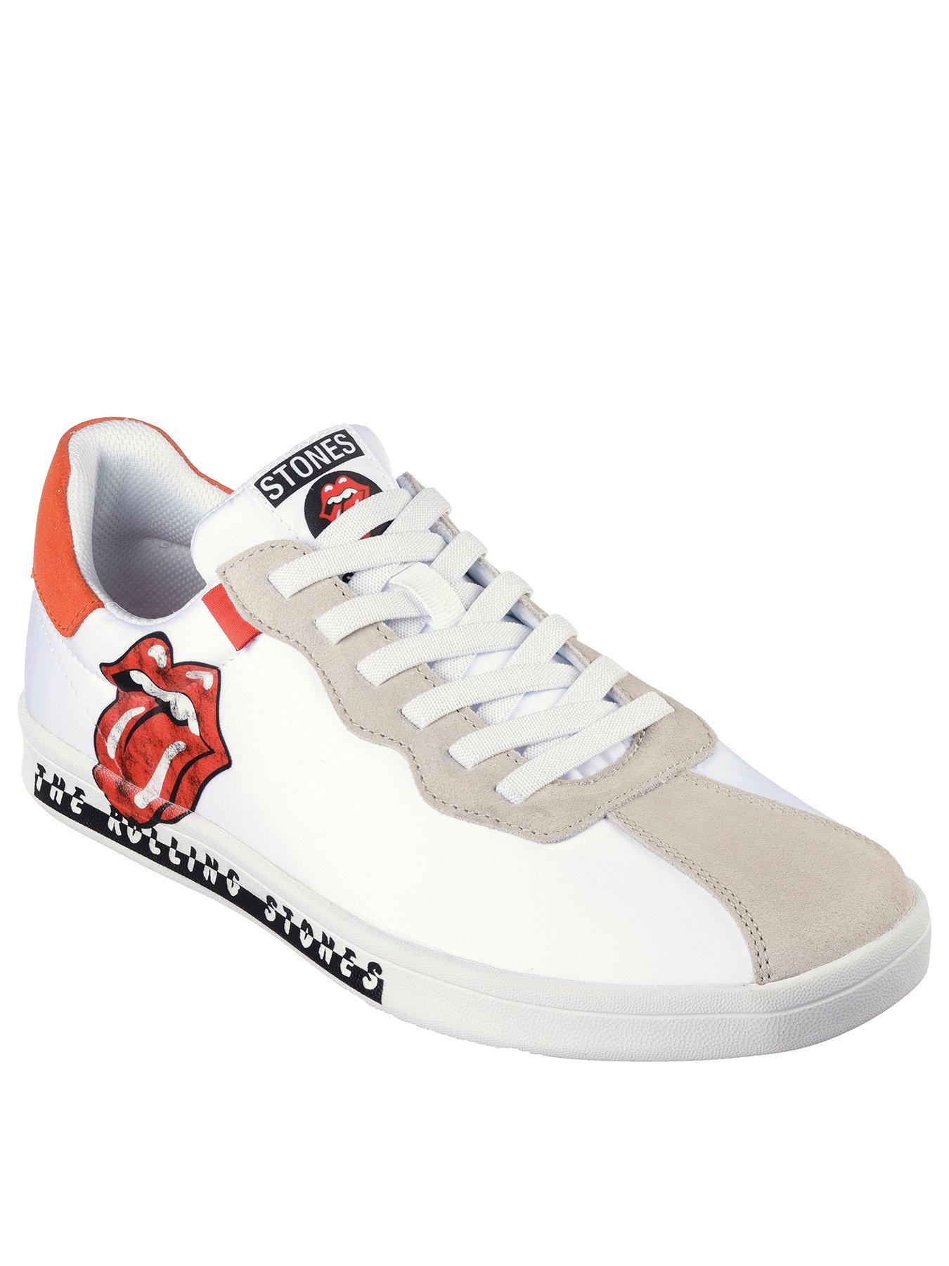 X Rolling Stones Classic Cup Stones Low Profile Bungee Lace Trainer