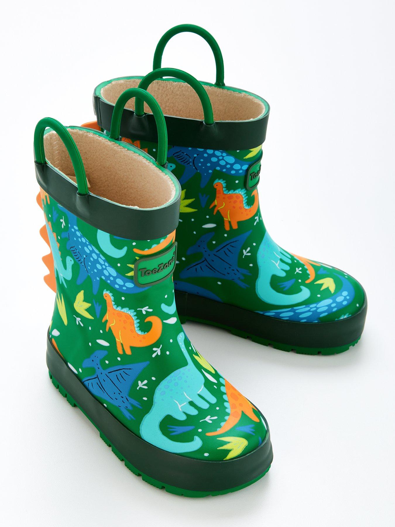 Boys dinosaur clearance wellies