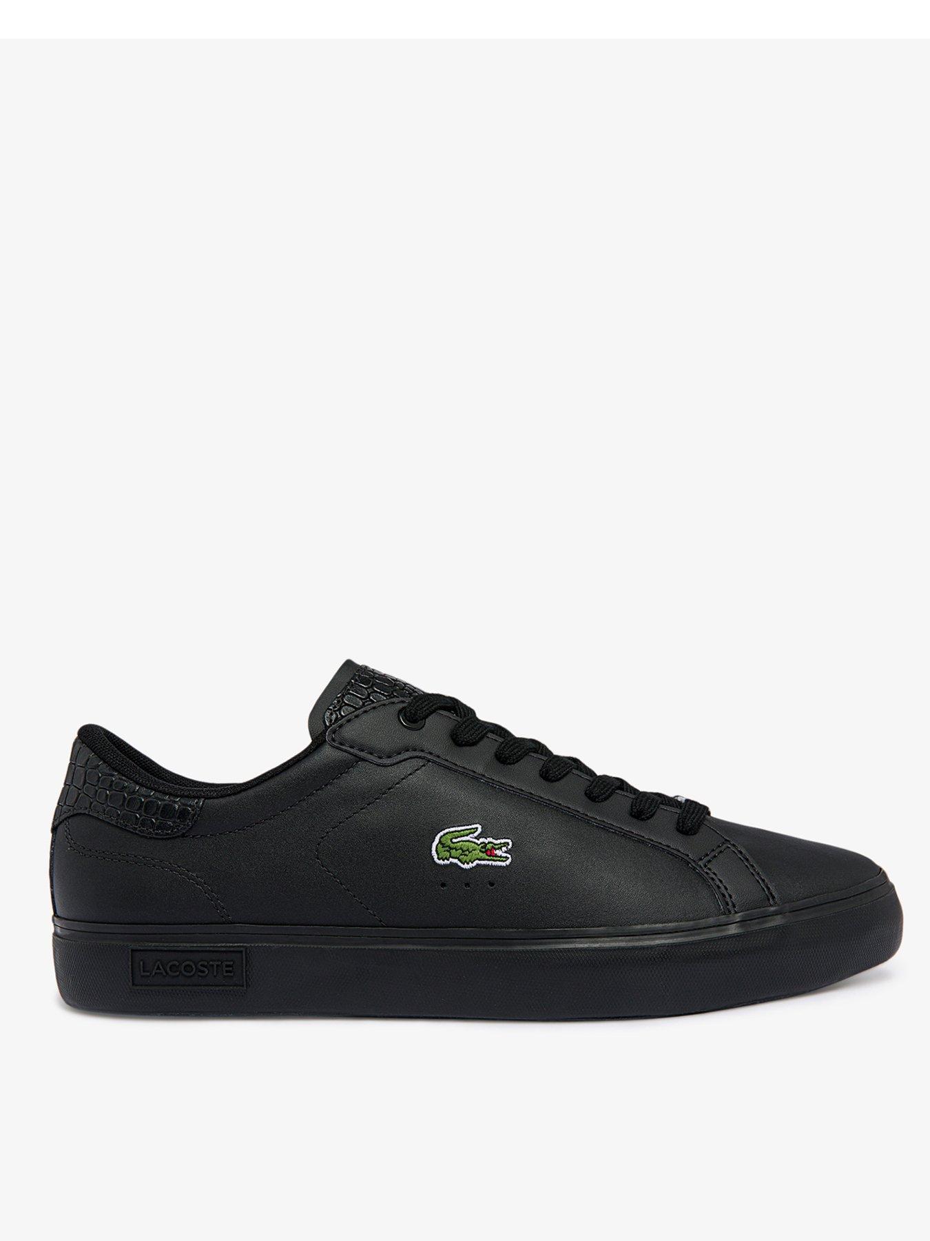 Lacoste leather cheap slip on