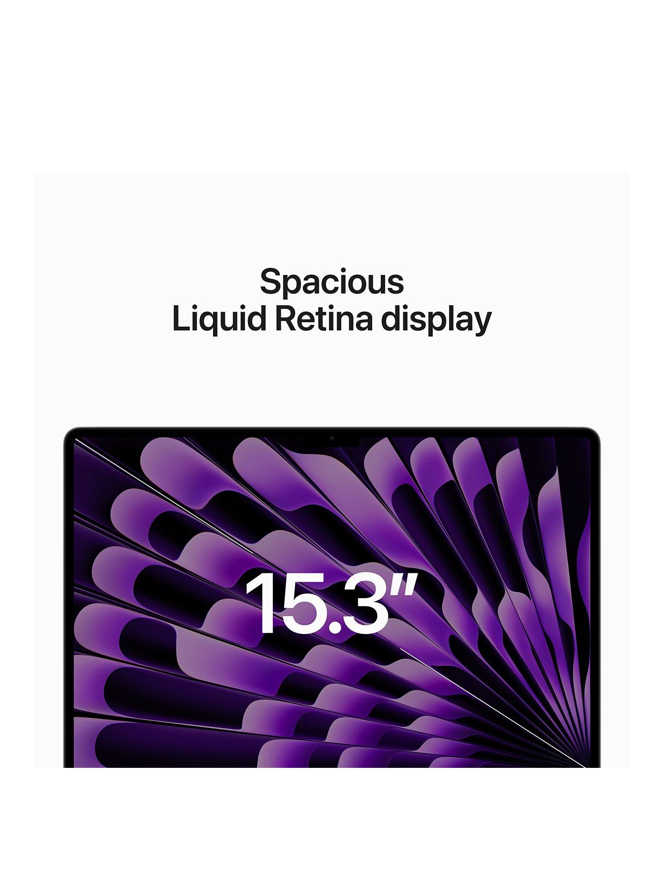 Image 3 of 8 of Apple MacBook Air&nbsp;(M2, 2023) 15-inch&nbsp;with 8-core CPU and 10-core GPU, 512GB - Space Grey