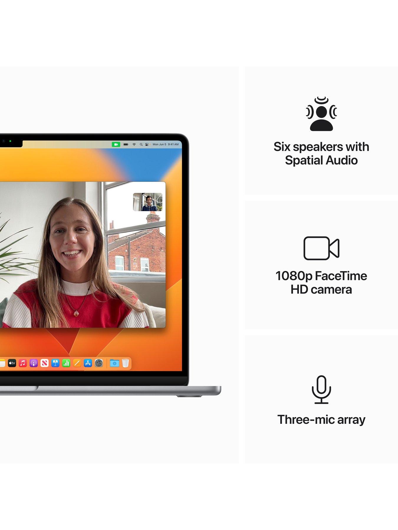 Image 4 of 8 of Apple MacBook Air&nbsp;(M2, 2023) 15-inch&nbsp;with 8-core CPU and 10-core GPU, 512GB - Space Grey