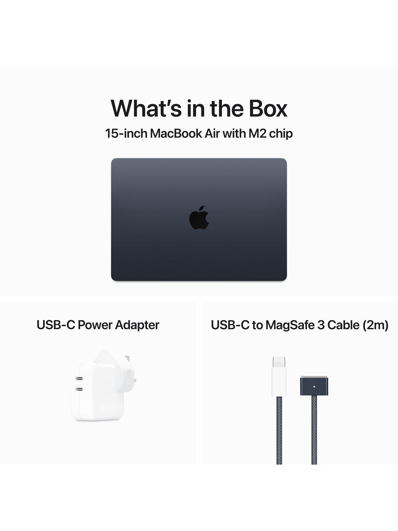 Image 7 of 8 of Apple MacBook Air (M2, 2023) 15-inch&nbsp;with 8-core CPU and 10-core GPU, 512GB - Midnight