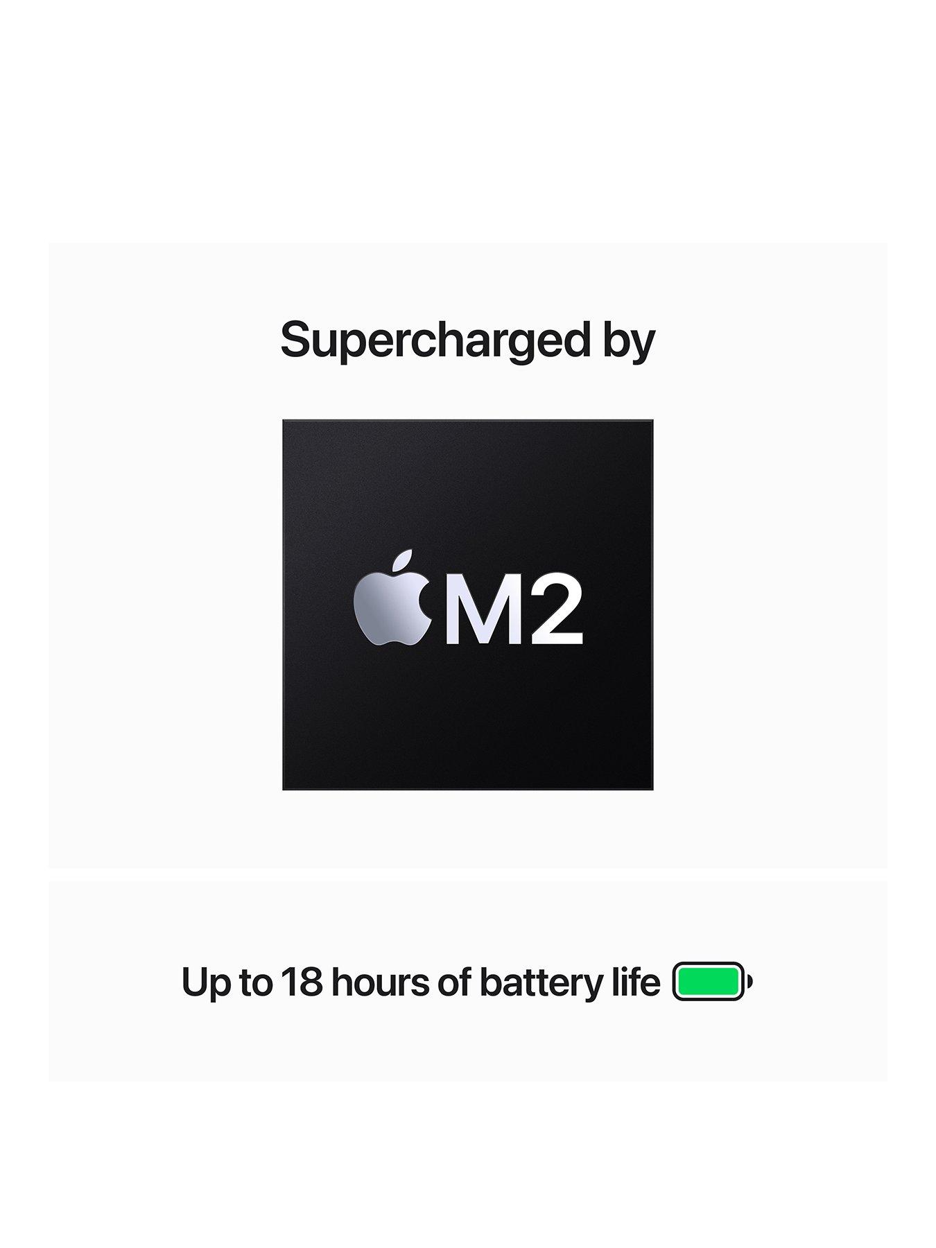 Image 2 of 8 of Apple MacBook Air&nbsp;(M2, 2023) 15-inch&nbsp;with 8-core CPU and 10-core GPU, 256GB - Space Grey