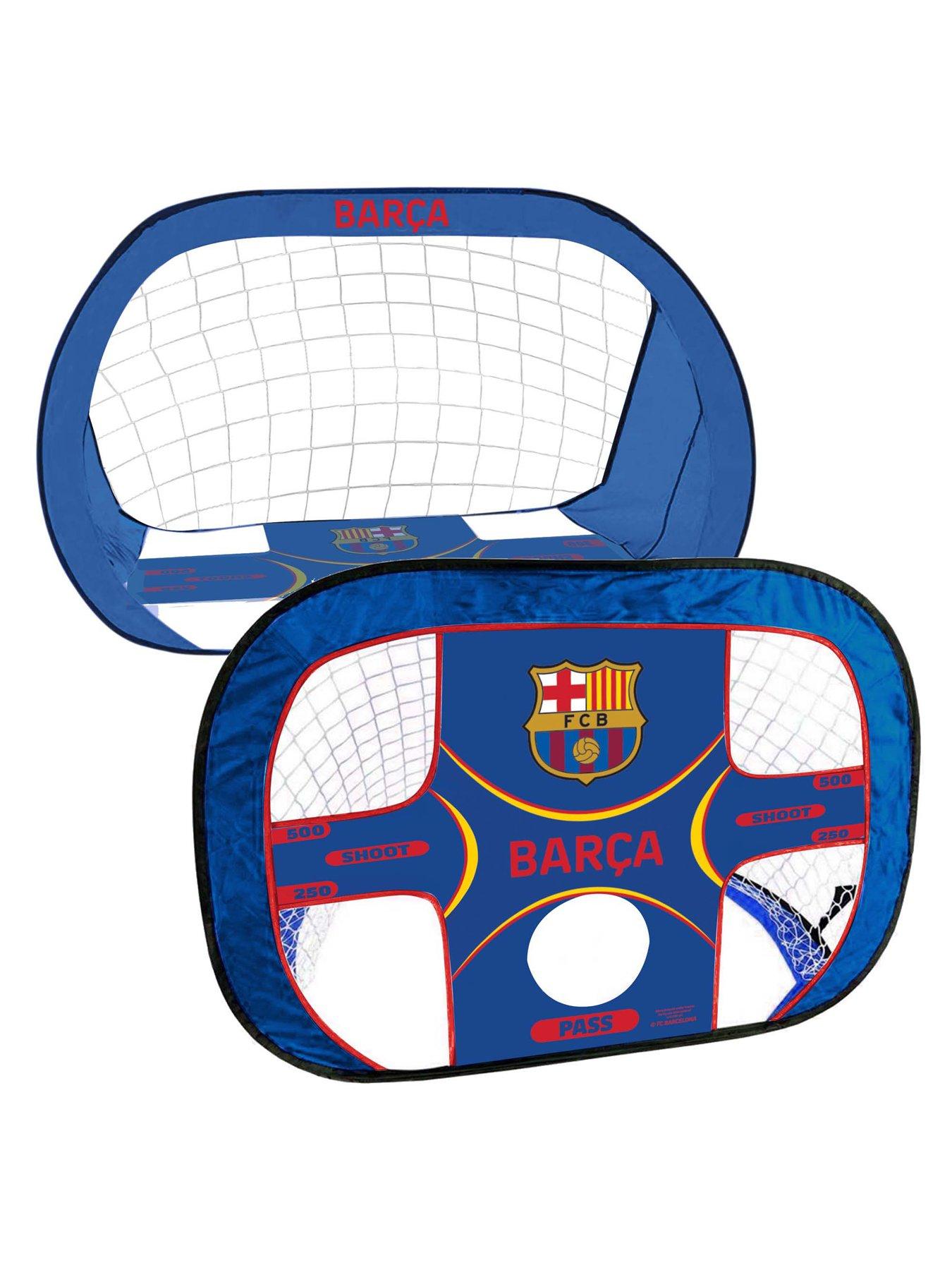 Barcelona FC 2 In 1 Pop Up Football Target Goal | Very.co.uk