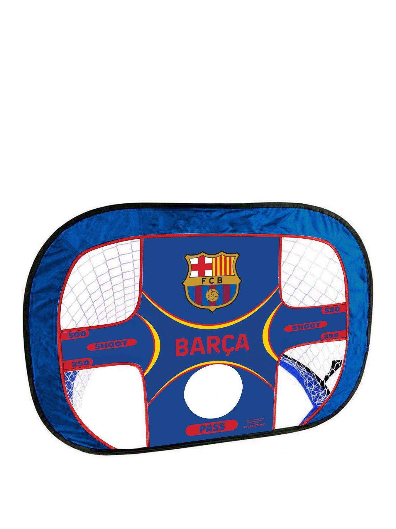 Barcelona FC 2 In 1 Pop Up Football Target Goal | Very.co.uk