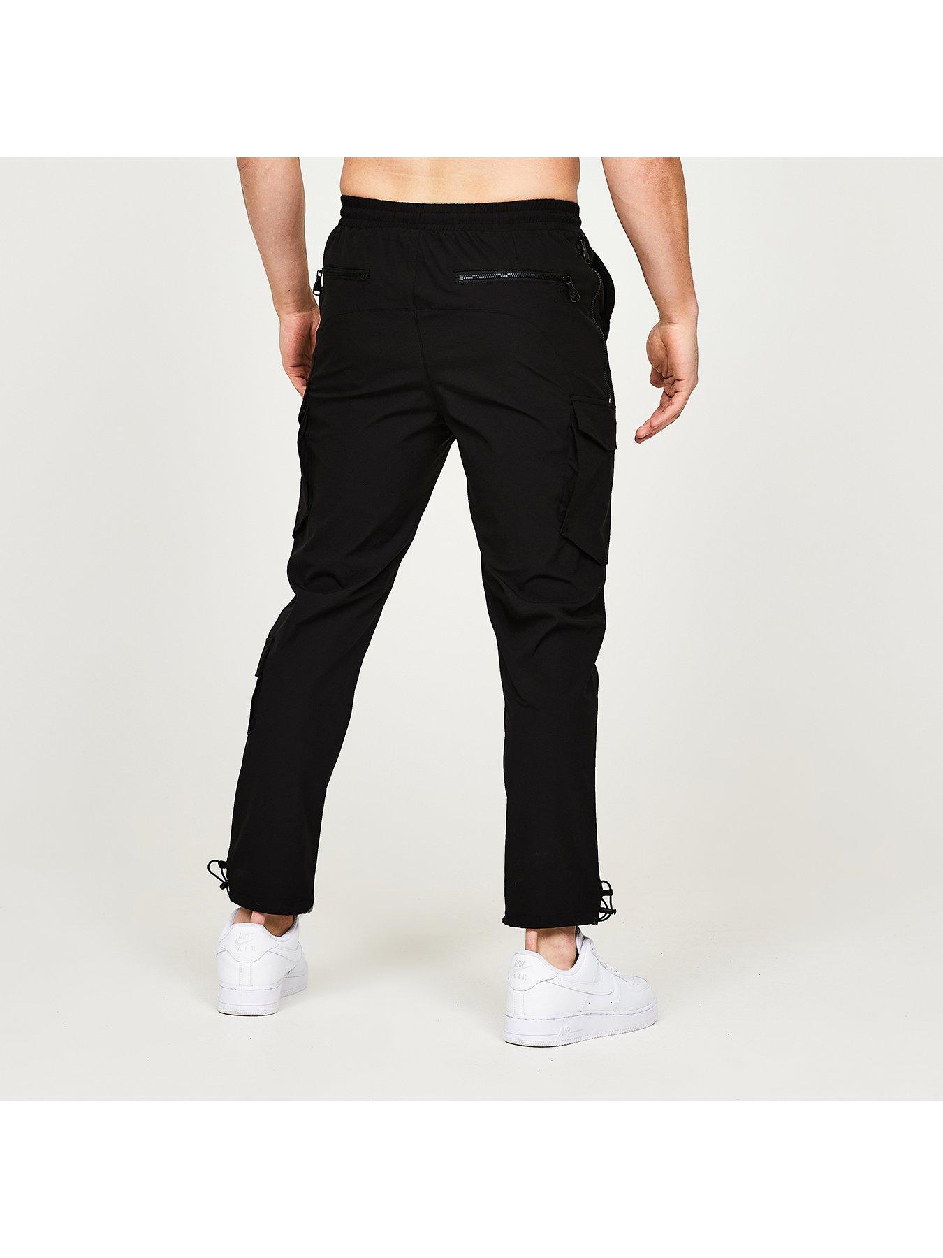 Alessandro Zavetti Riva 2.0 Cargo Pants - Black | Very.co.uk