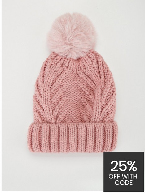 everyday-girlsnbsppom-beanie-hat-pink