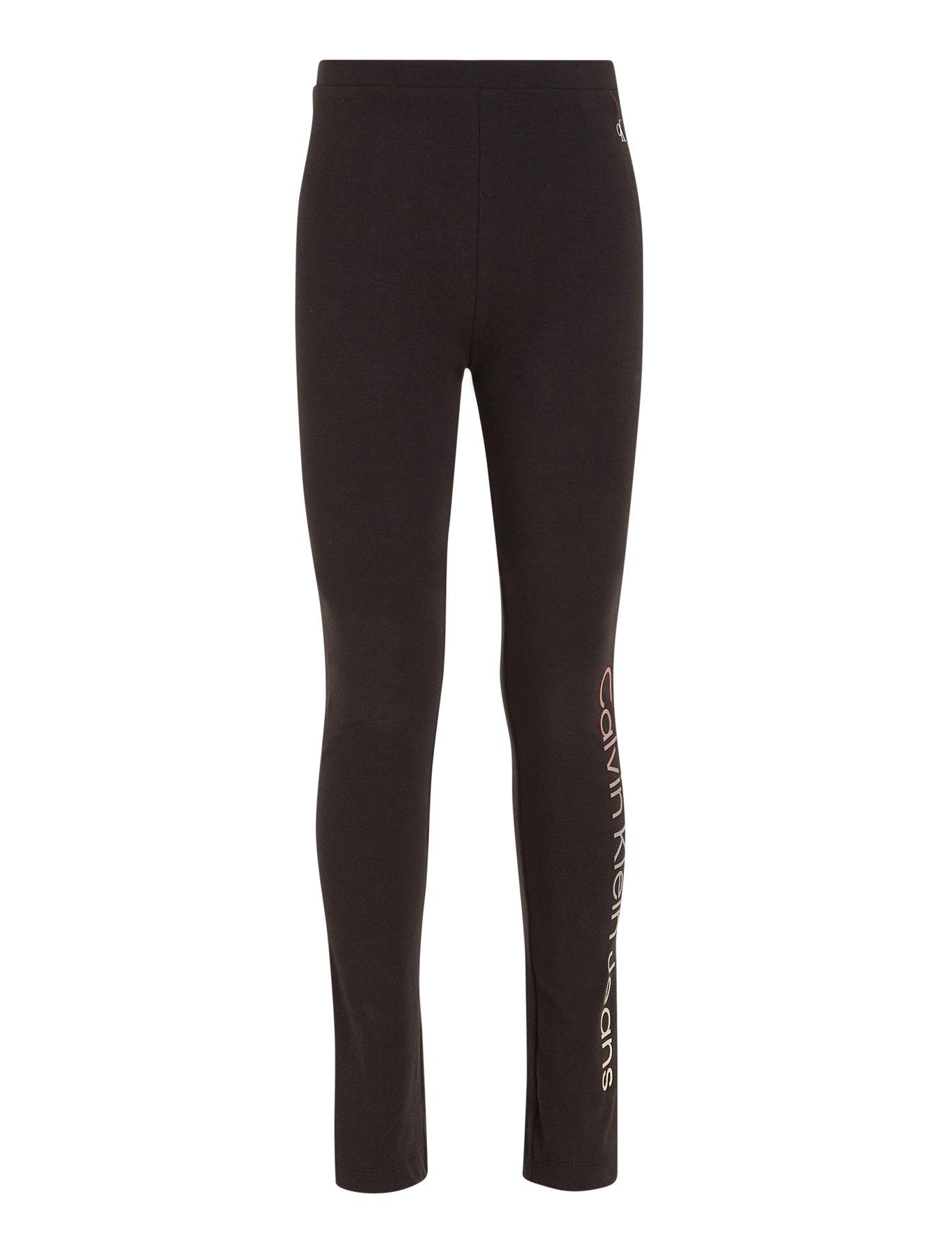 BOSS Girls Logo Leggings - Black