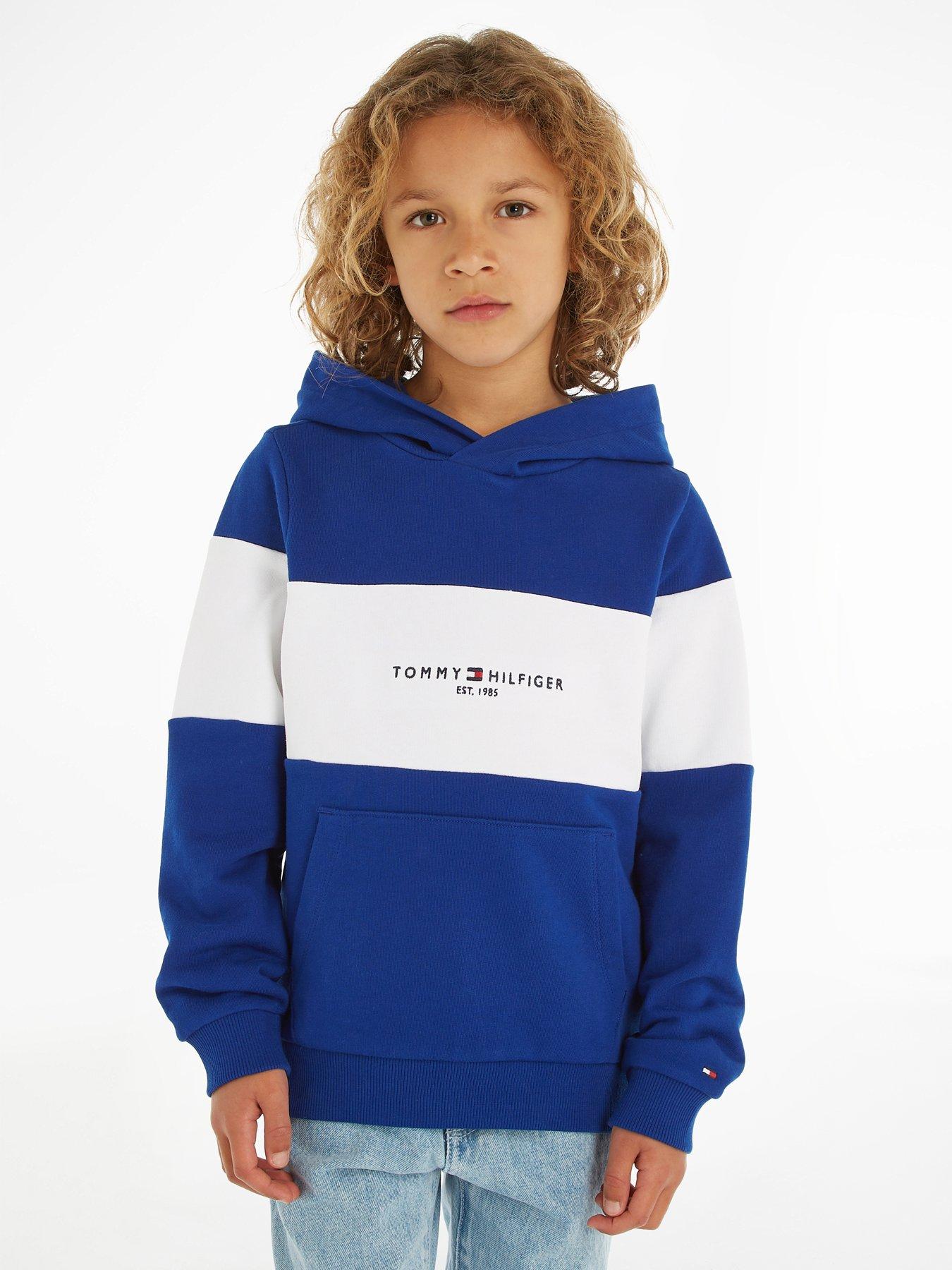 Colorblock hoodie outlet tommy hilfiger