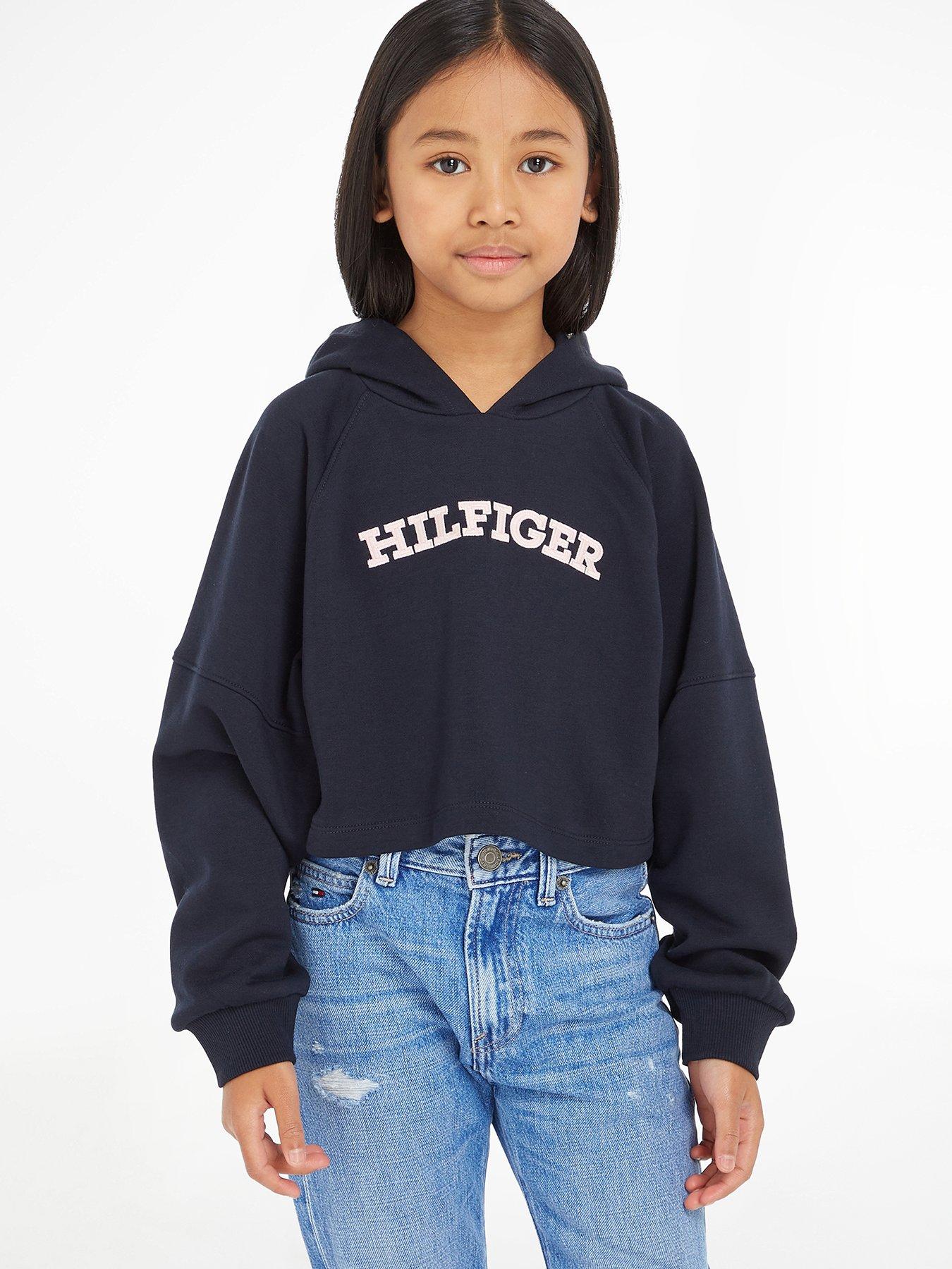 Tommy hilfiger deals hoodie for girls