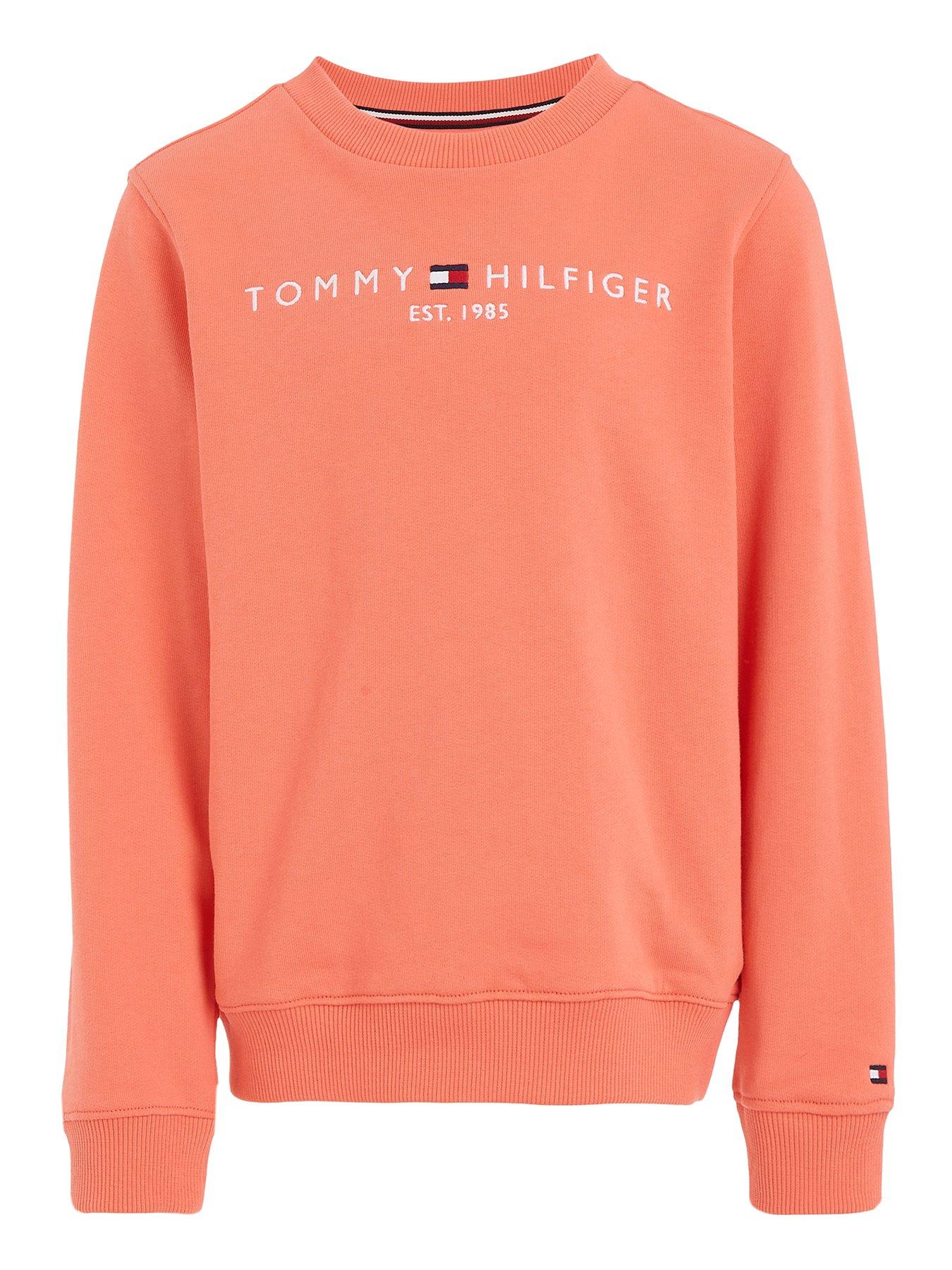 Tommy Hilfiger Essential Sweatshirt - Red very.co.uk