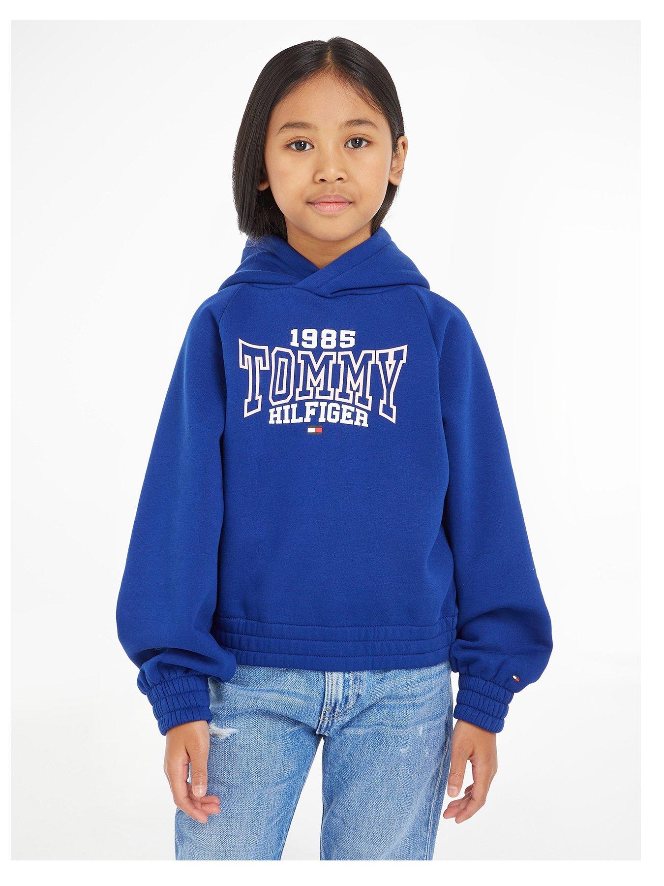 Girls tommy deals hilfiger hoodie