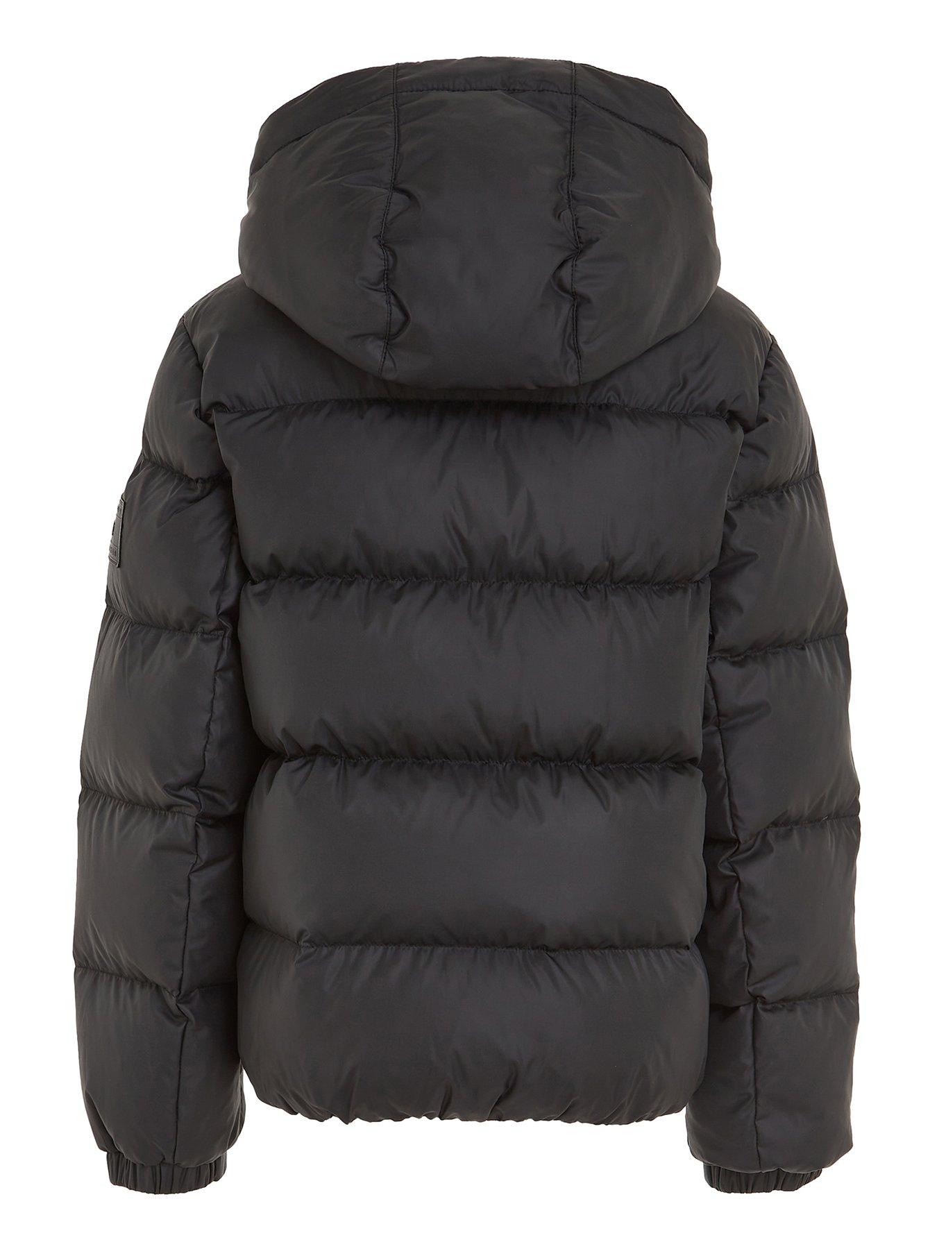 Essential hooded down on sale coat 078 tommy black