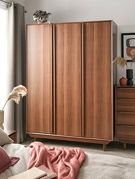 Product photograph of Very Home Marcel 3 Door Wardrobe from very.co.uk