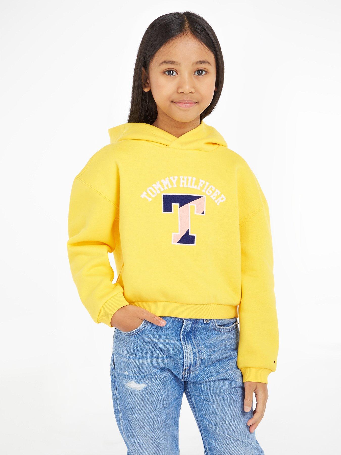 Hilfiger sale yellow hoodie