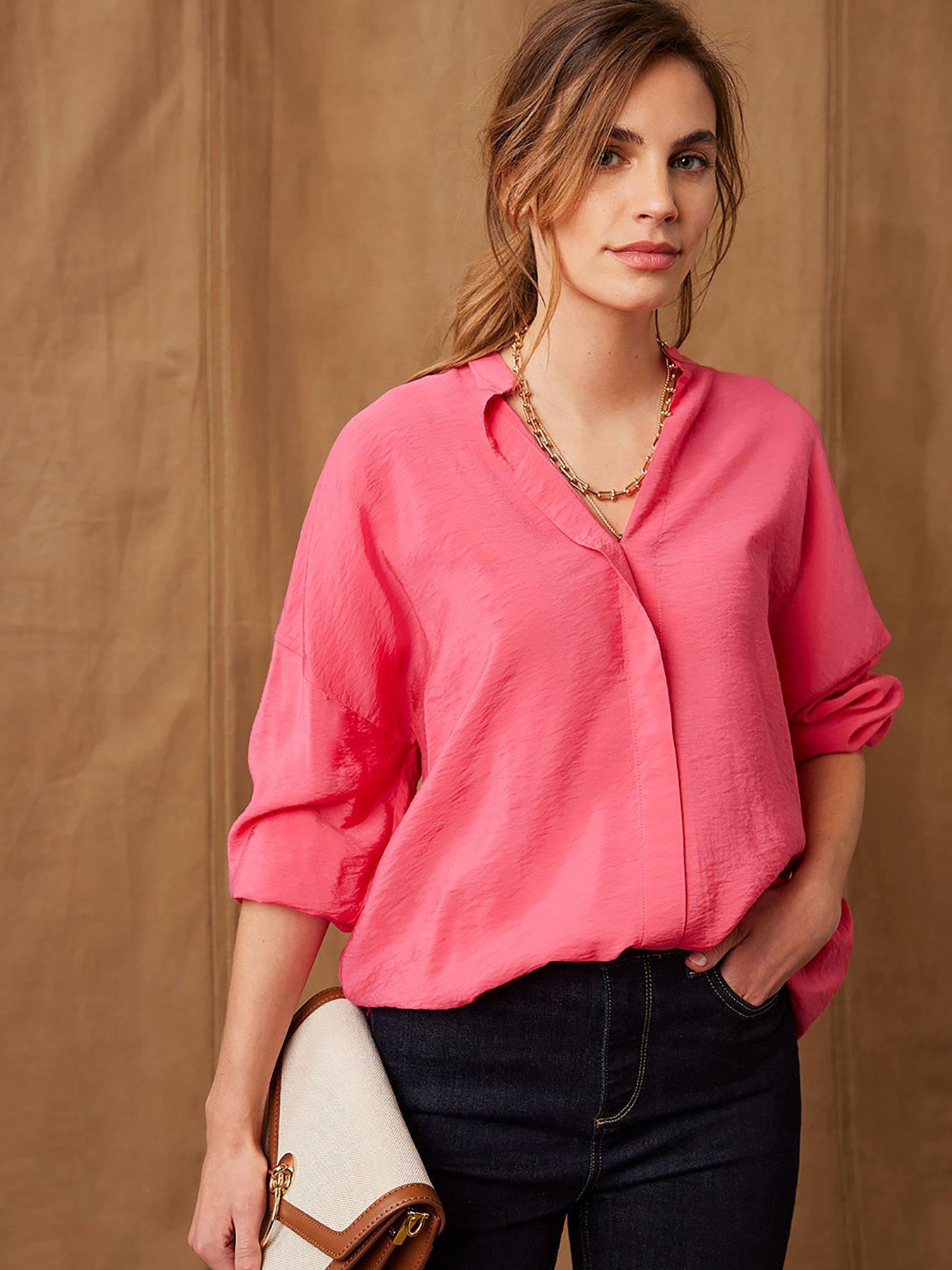 Mint velvet best sale pink blouse