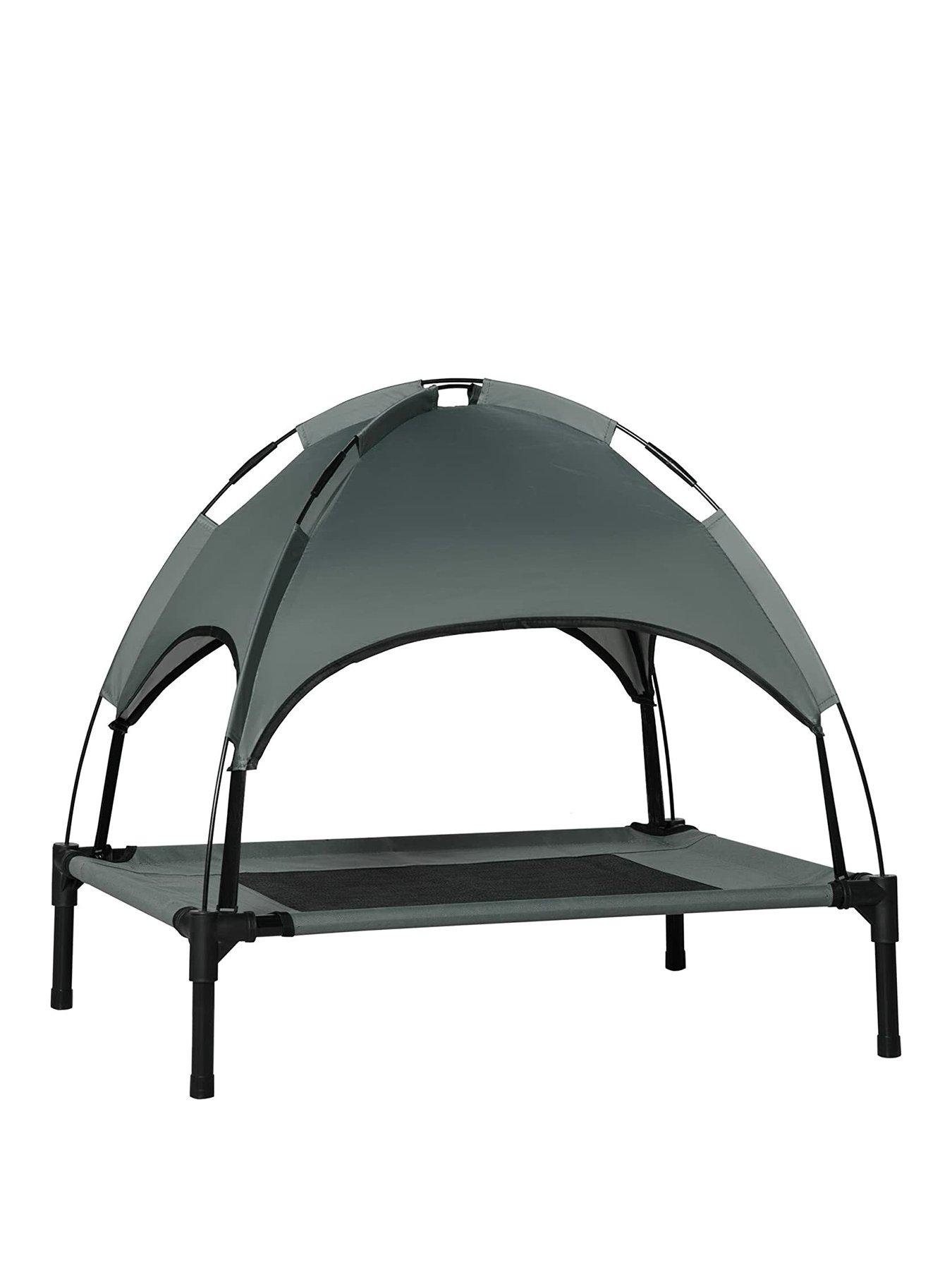 Elevated dog hotsell bed with canopy