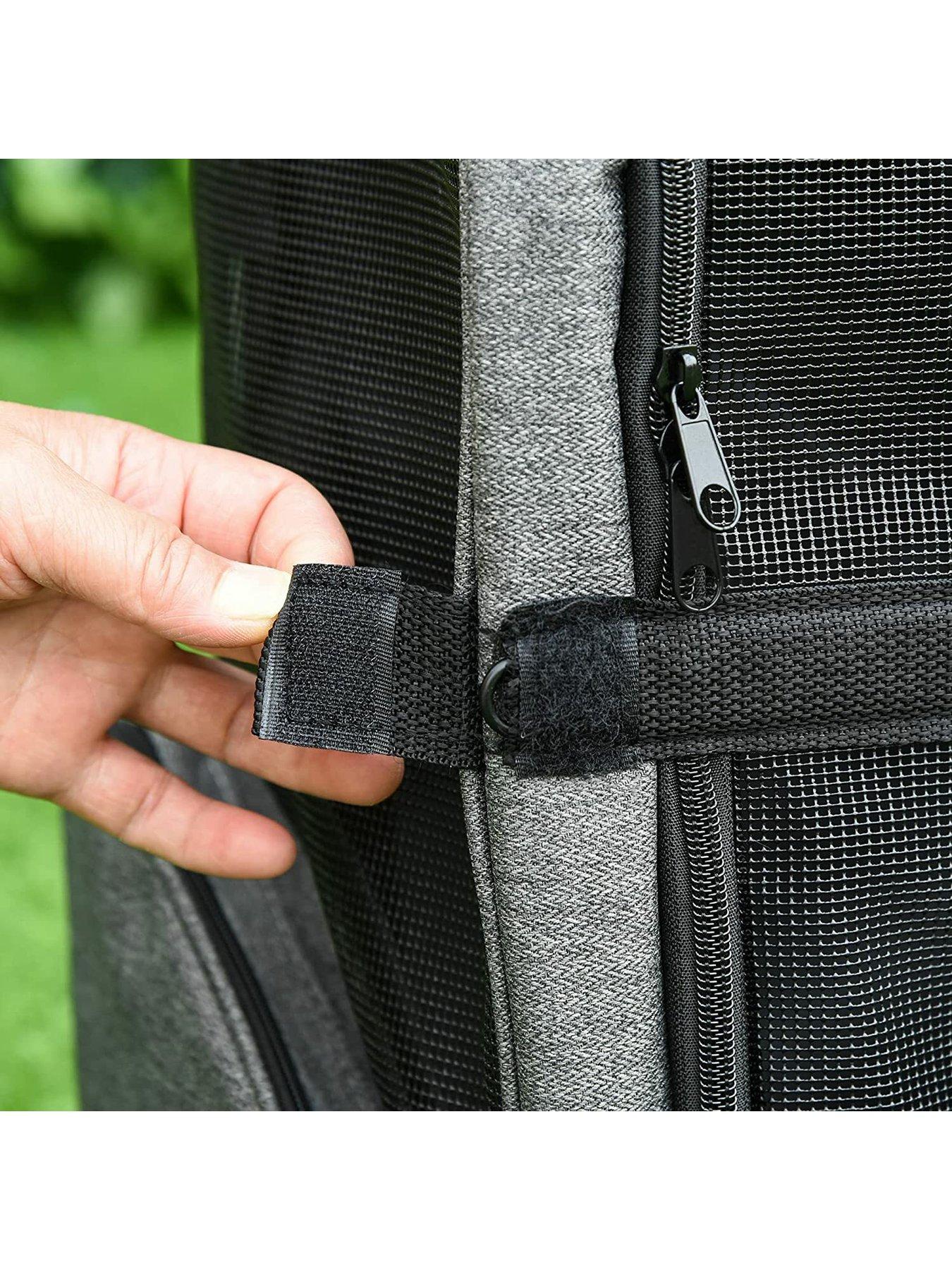 Image 4 of 7 of PawHut Pet Travel Backpack Bag with&nbsp;Telescopic Wheel