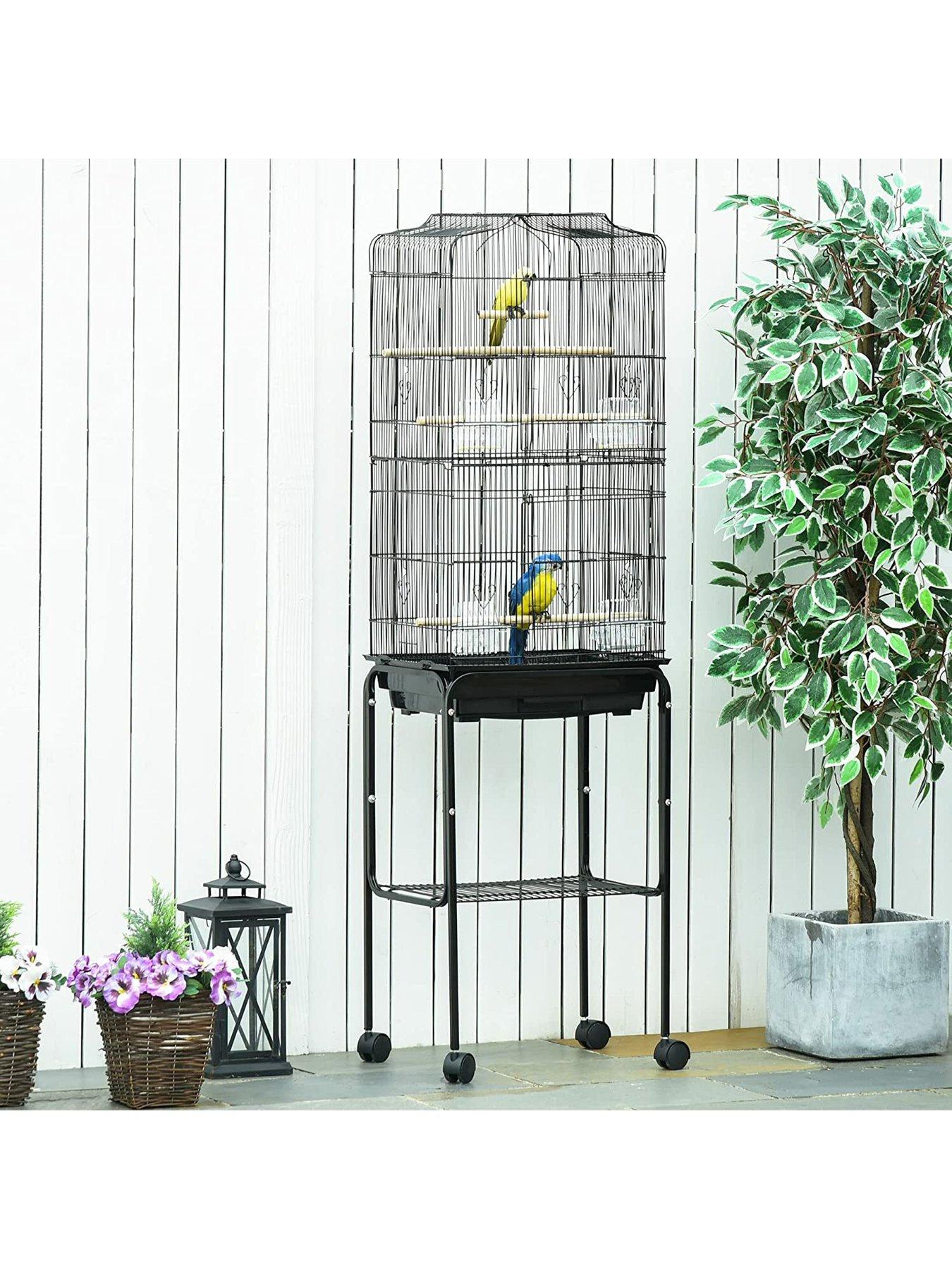 Parakeet shop cage stand