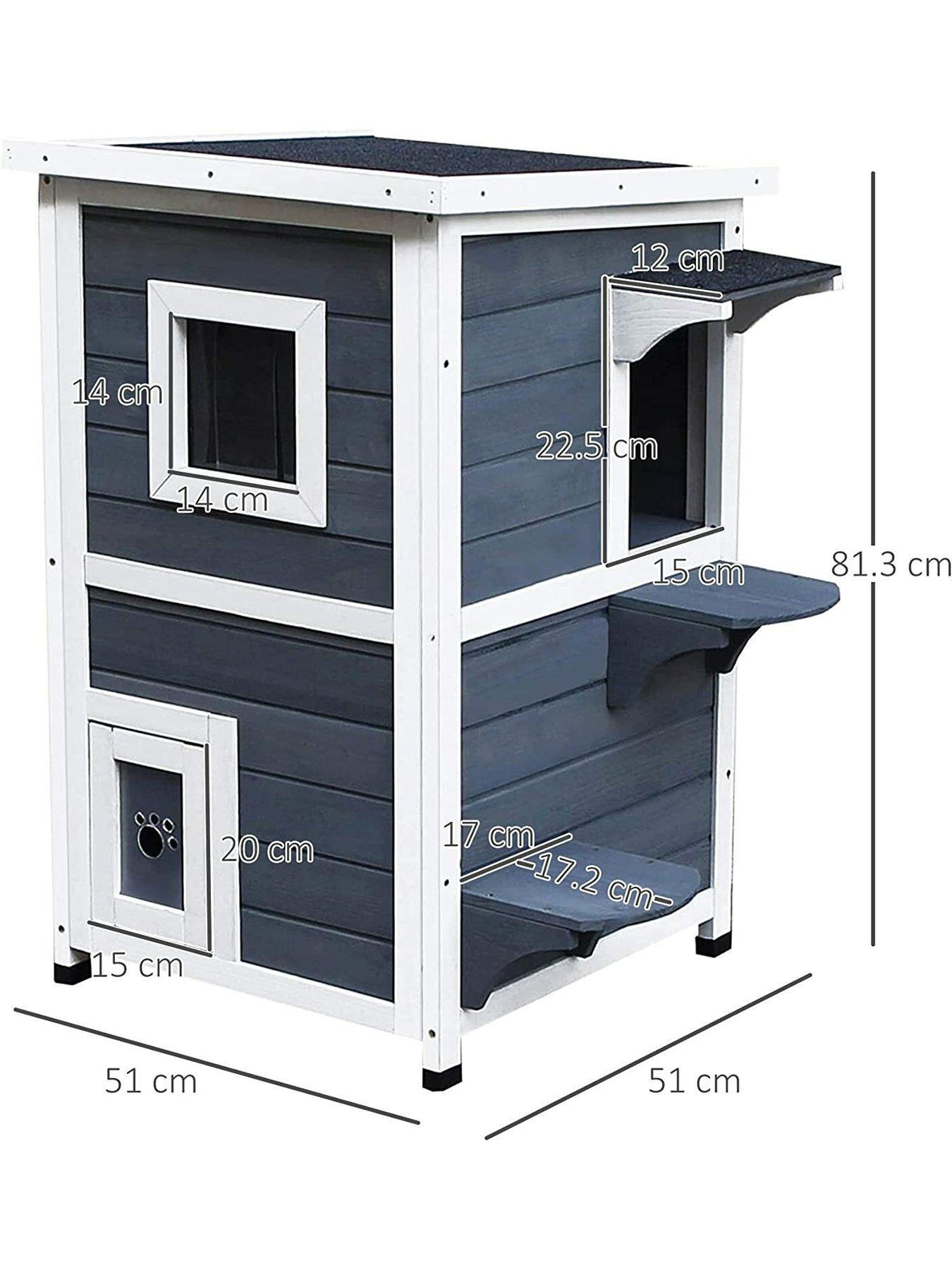 Kitty condo outdoor best sale