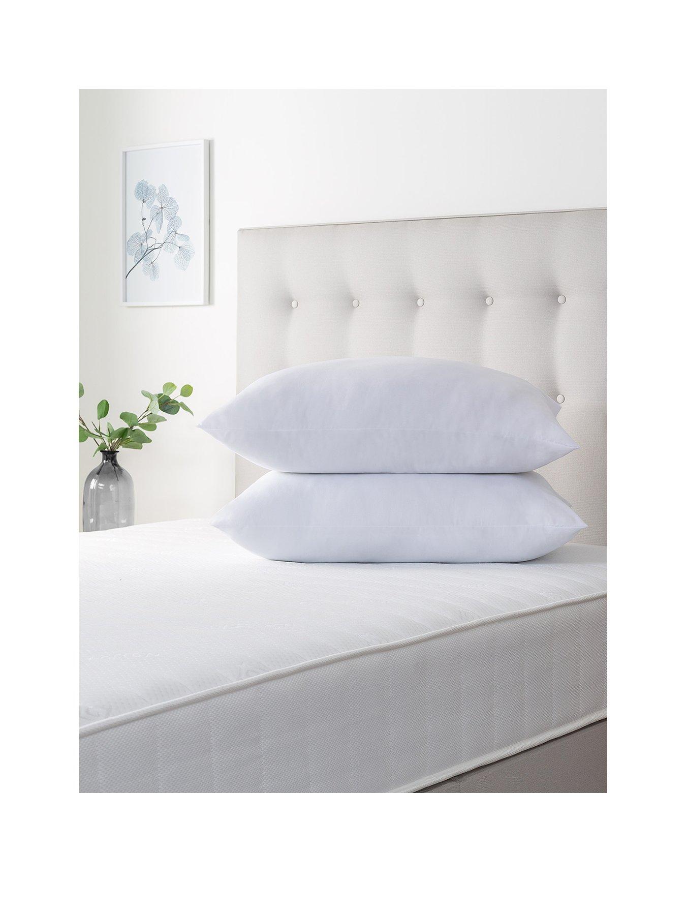 Image 2 of 6 of Slumberdown Cool Summer Nights Pack of 2 Pillows &nbsp;Firm Support - White
