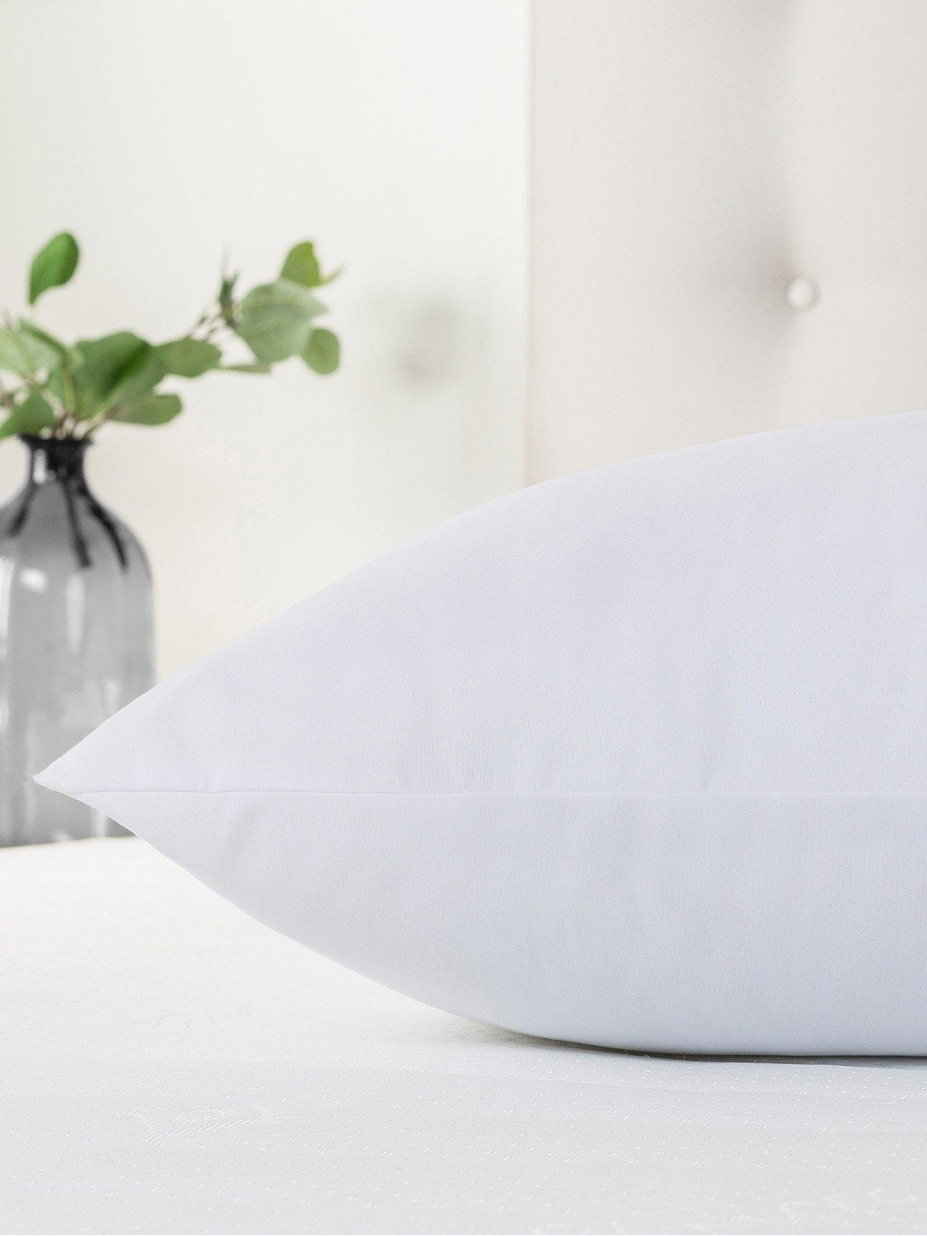 Image 4 of 6 of Slumberdown Cool Summer Nights Pack of 2 Pillows &nbsp;Firm Support - White