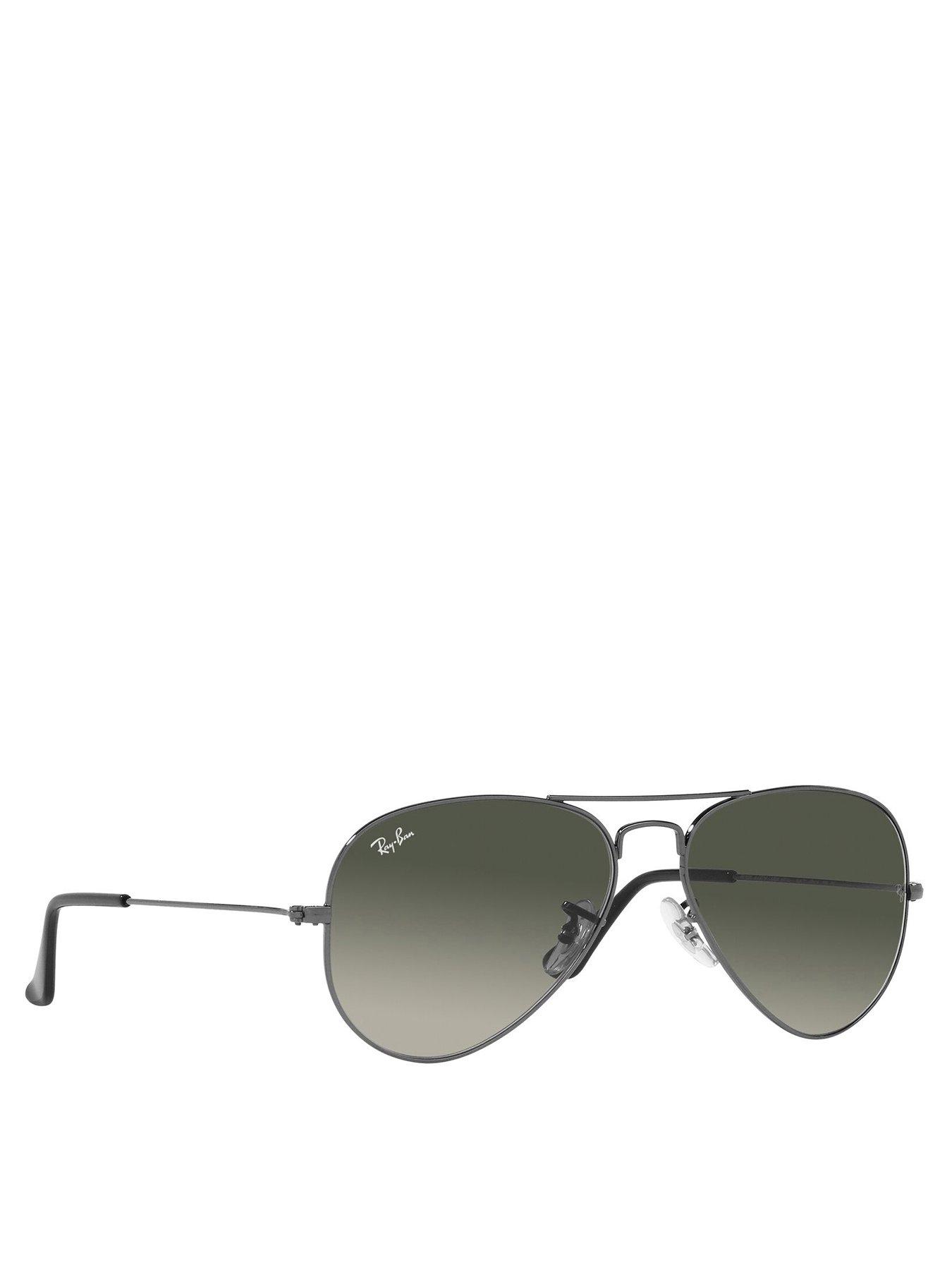 Image 1 of 3 of Ray-Ban Aviator Large Metal Sunglasses - Grey