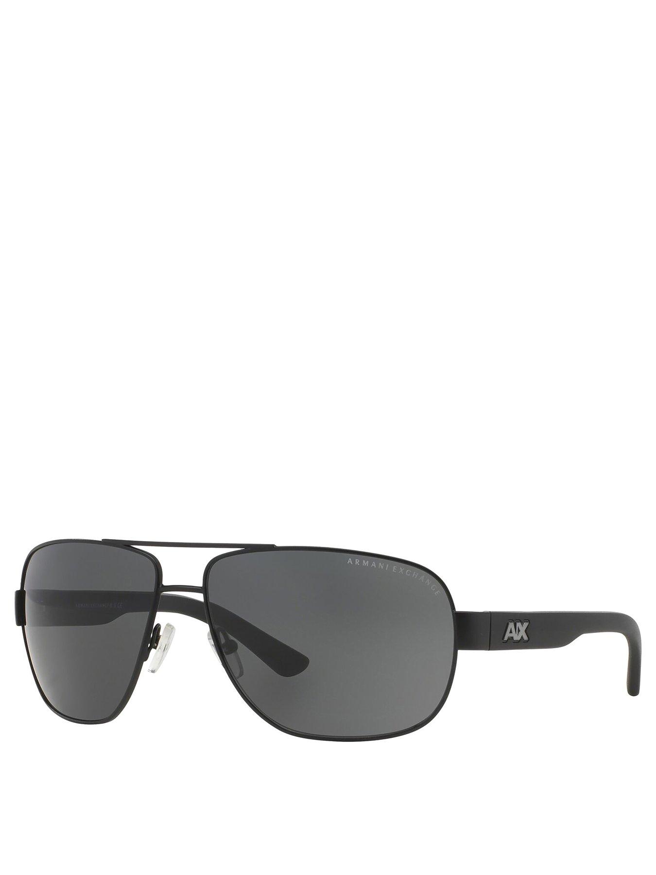 undefined Rectangle Sunglasses - Black