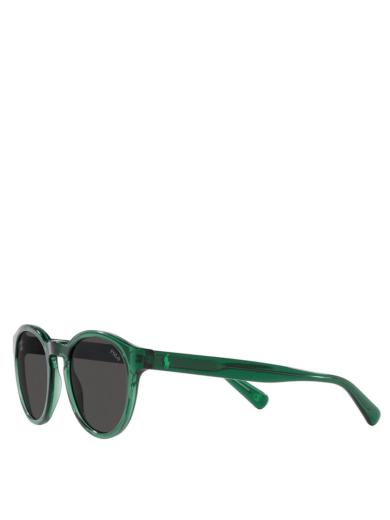 undefined Round Sunglasses - Green