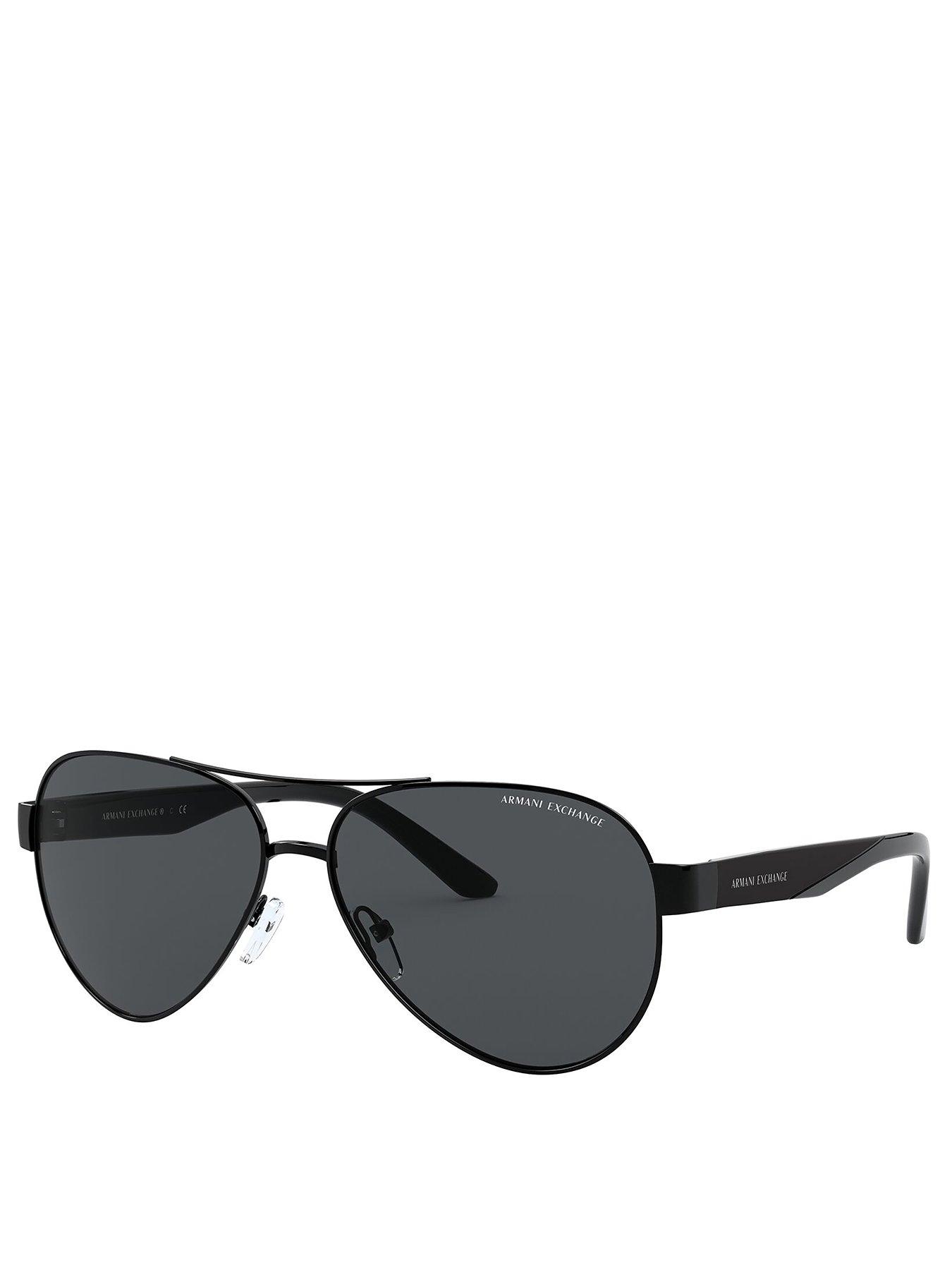 Armani Exchange Aviator Sunglasses Black very