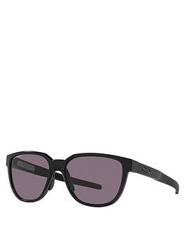 oakley actuator rectangle sunglasses - black