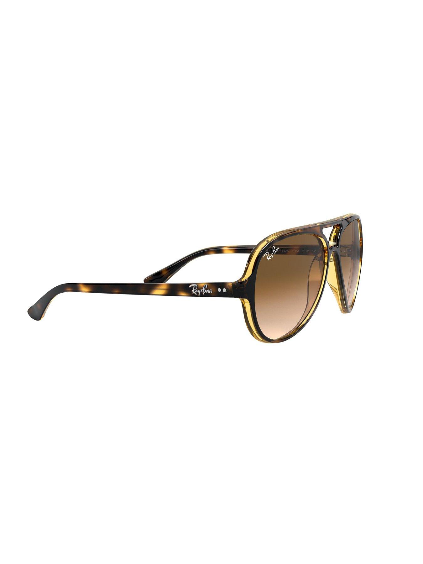 Image 4 of 4 of Ray-Ban CATS 5000 Aviator Sunglasses - Brown