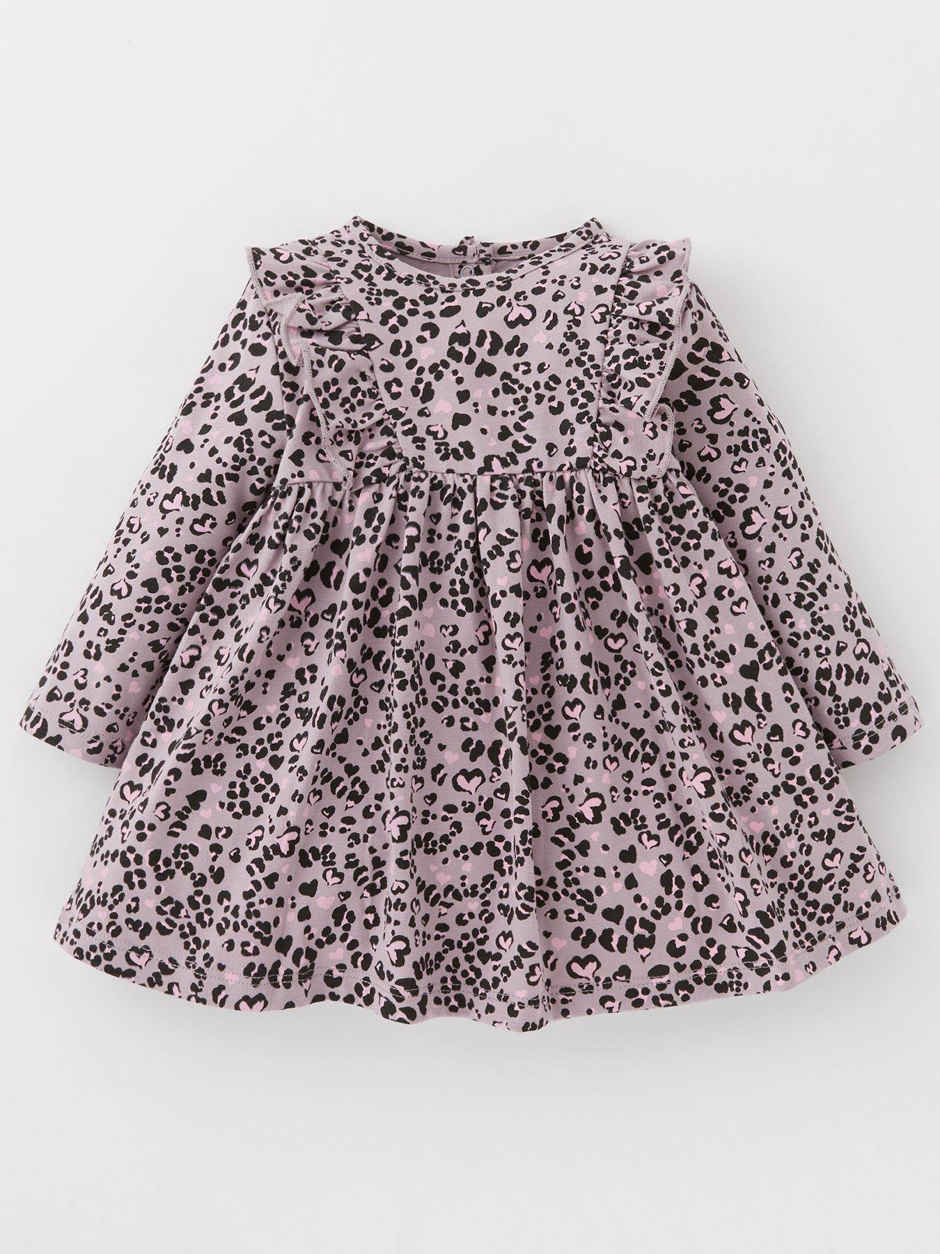 Animal print dress 2024 for baby girl