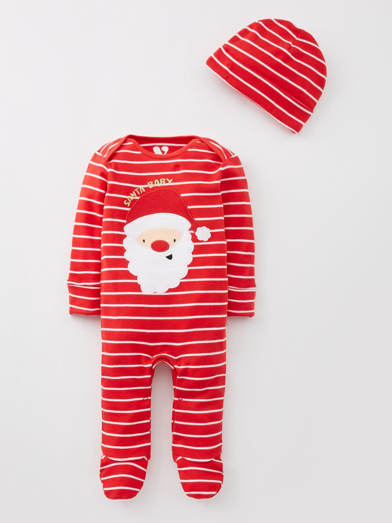 V by Very Ladies Family Red Check Revere Mini Me Christmas Pyjamas - Red